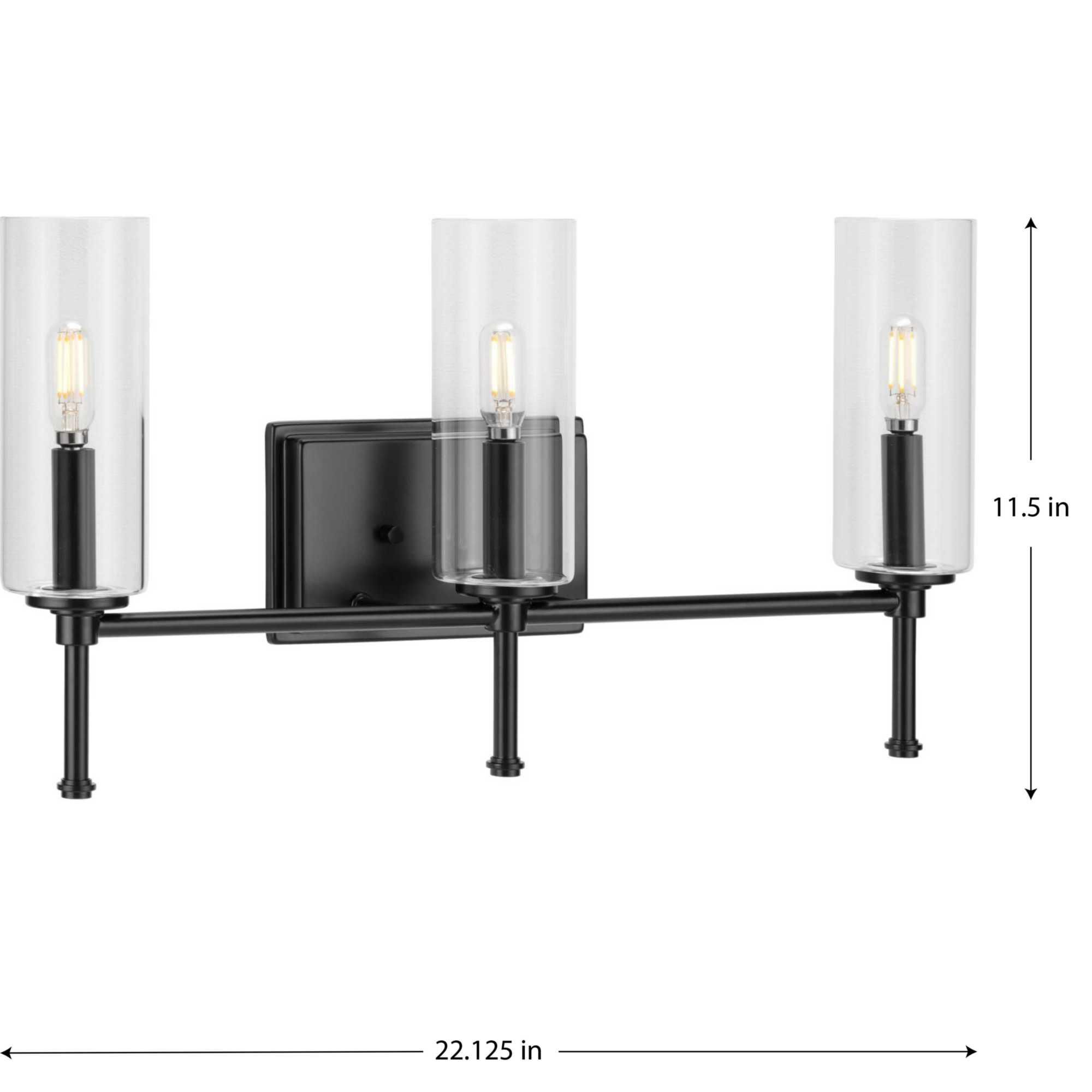 Elara 22 Inch 3 Light Bath Vanity Light by Progress Lighting