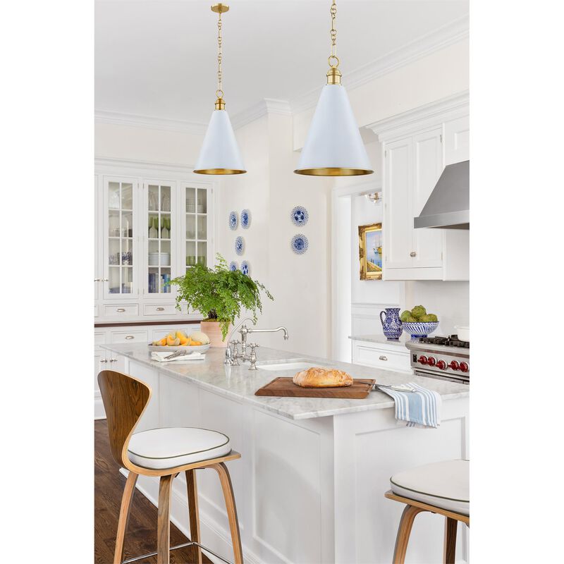Ariel Okin Fenimore Small Pendant Light by Mitzi