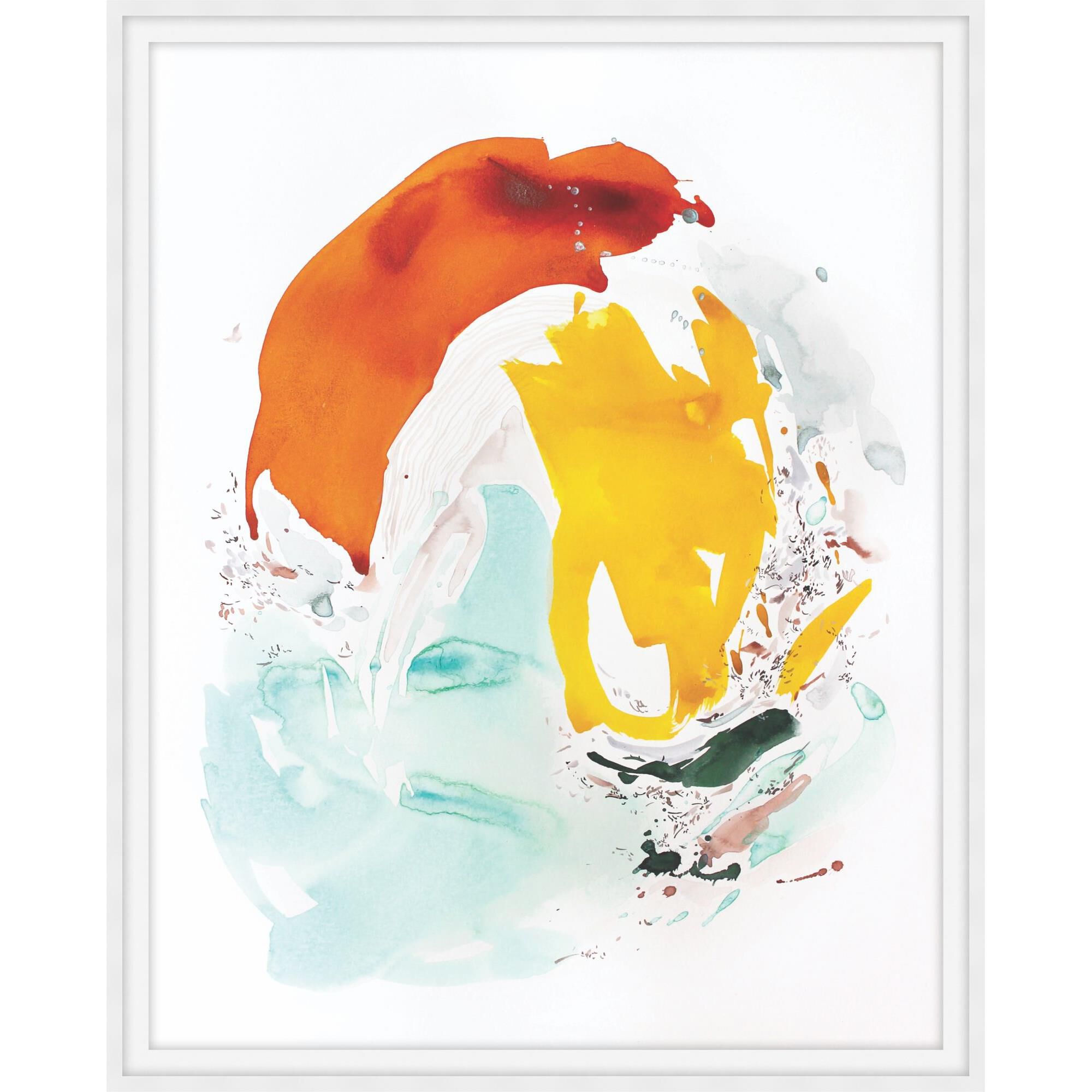 Burning To Rebuild Print by LEVEL57