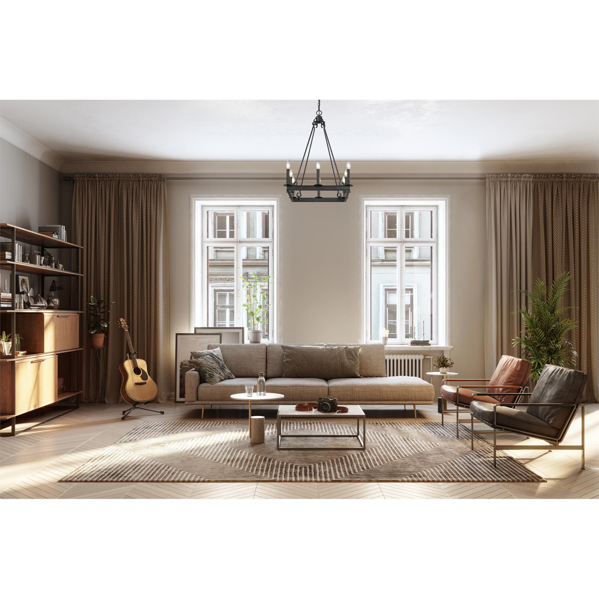 Barclay 20 Inch 8 Light Mini Chandelier by Z-Lite
