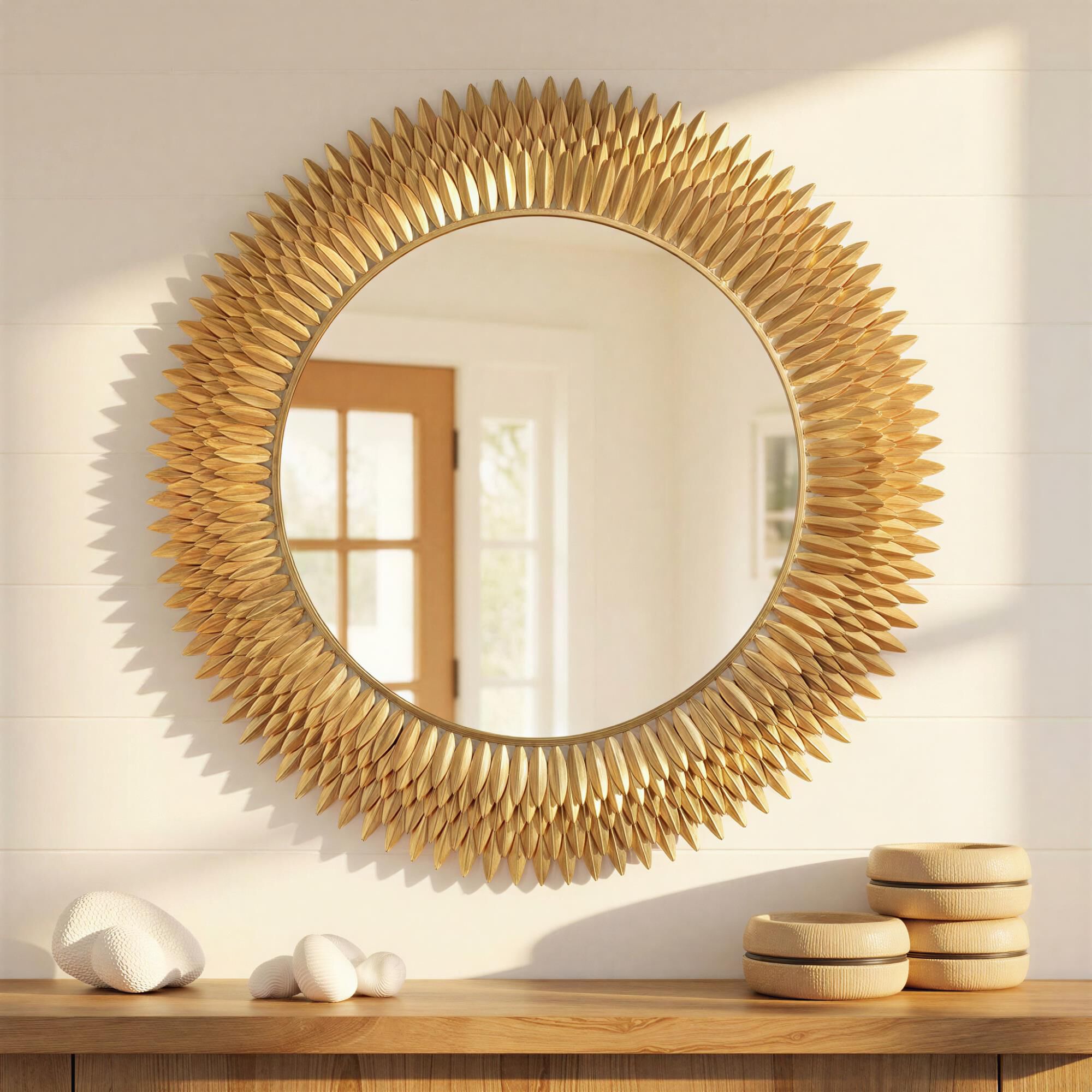 Broche Medium Decorative Mirror,