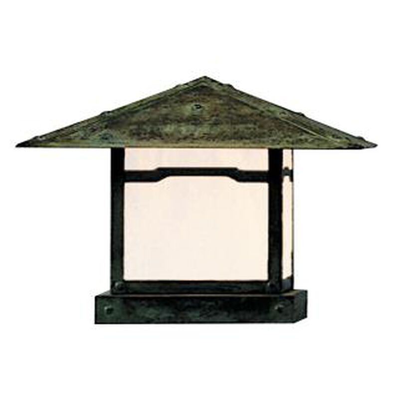 Monterey 9 Inch Outdoor Pier Lamp by Arroyo Craftsman