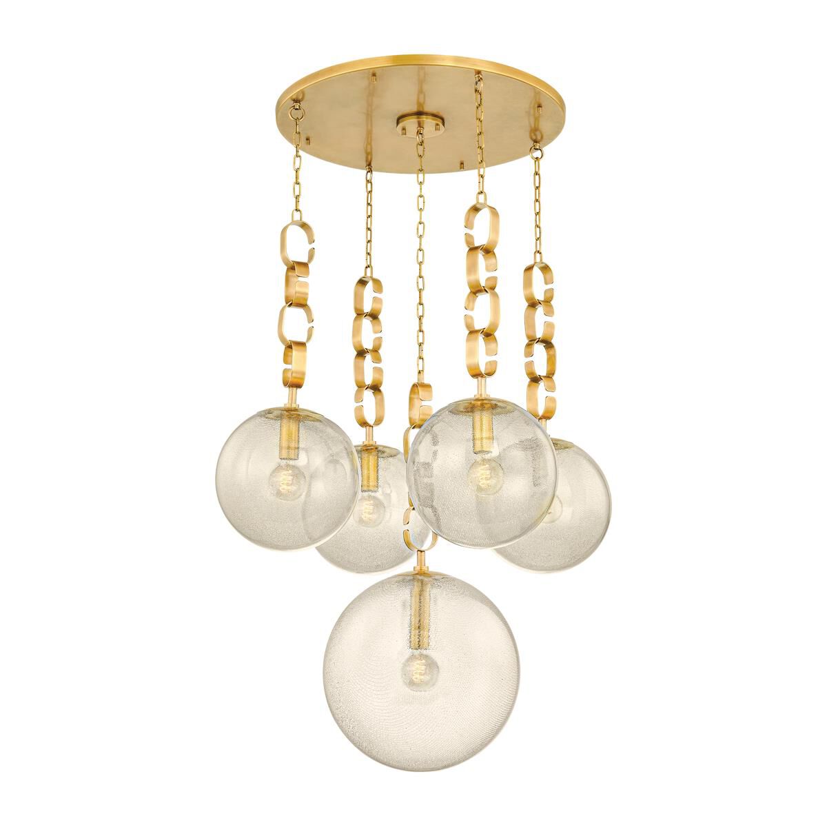 Nessa 38 Inch Multi Light Pendant by Corbett Lighting