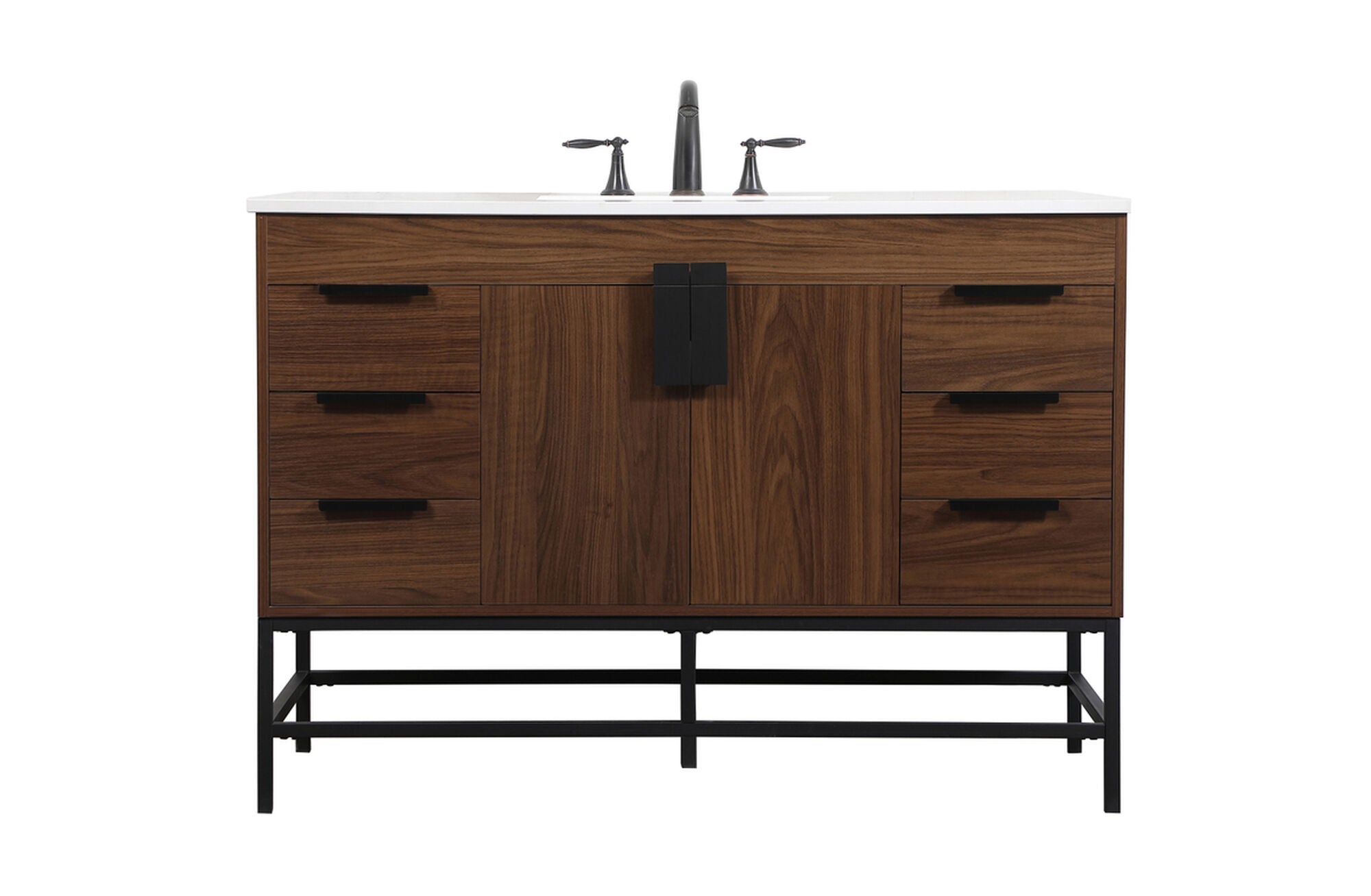 Shown in Walnut finish