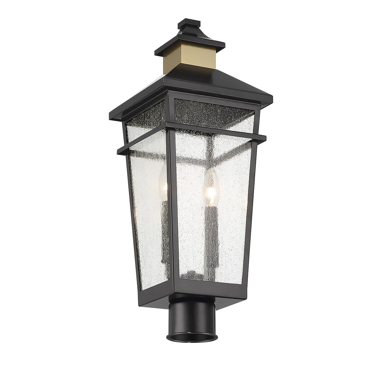 Kingsley 22 Inch Tall 2 Light Outdoor Post Lamp by Savoy House