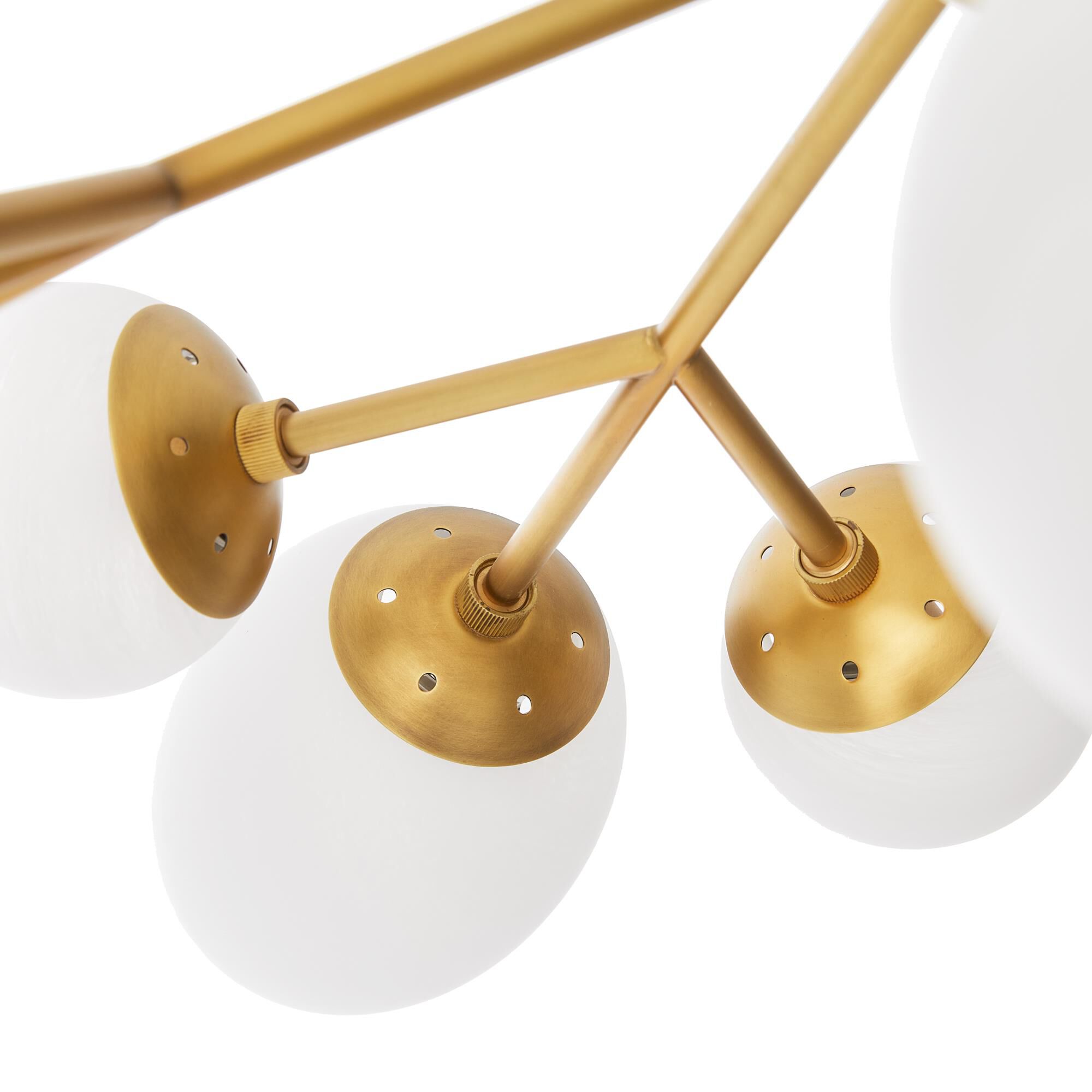 Shown in Brushed Brass finish