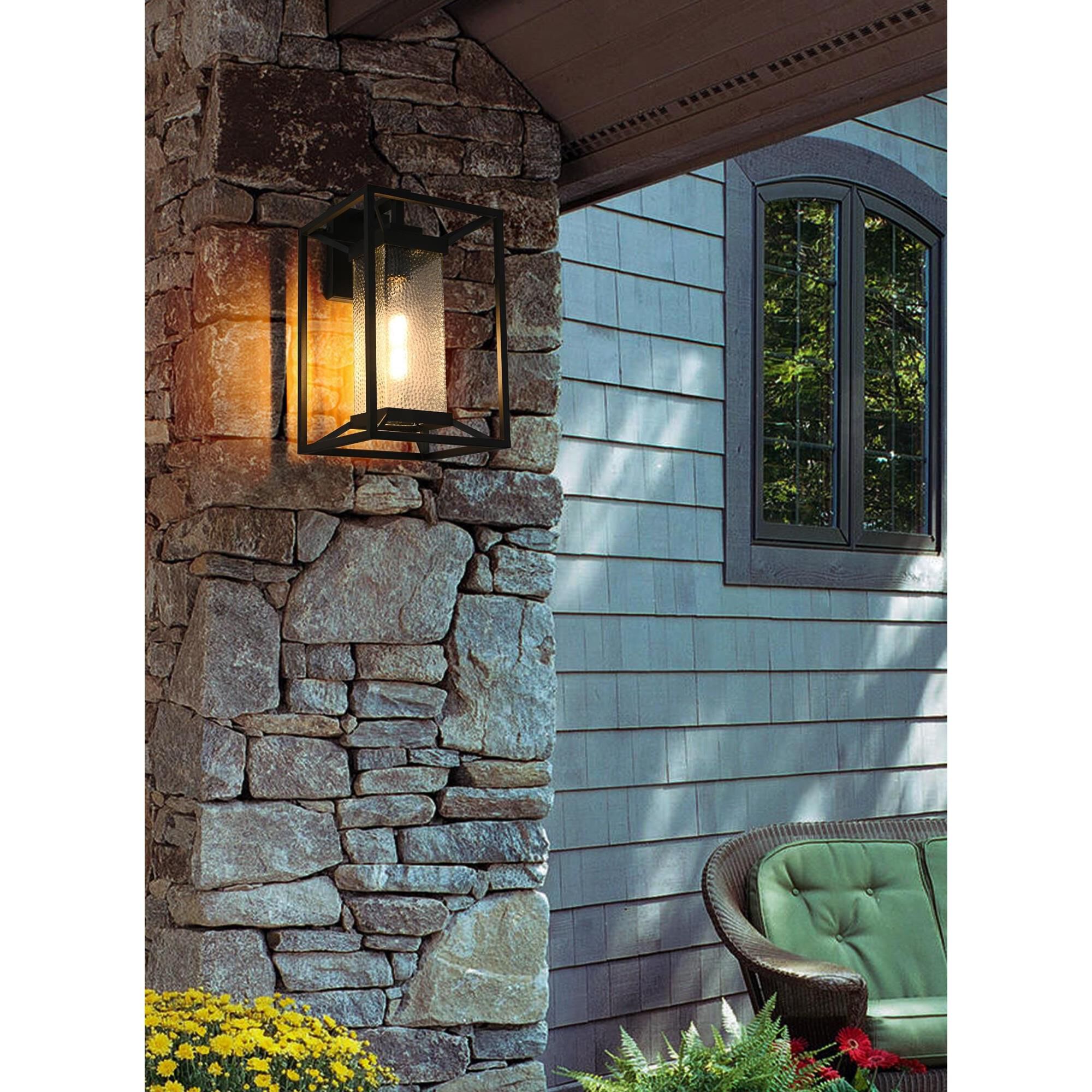 Morse 16 Inch Outdoor Wall Light by Elegant Lighting