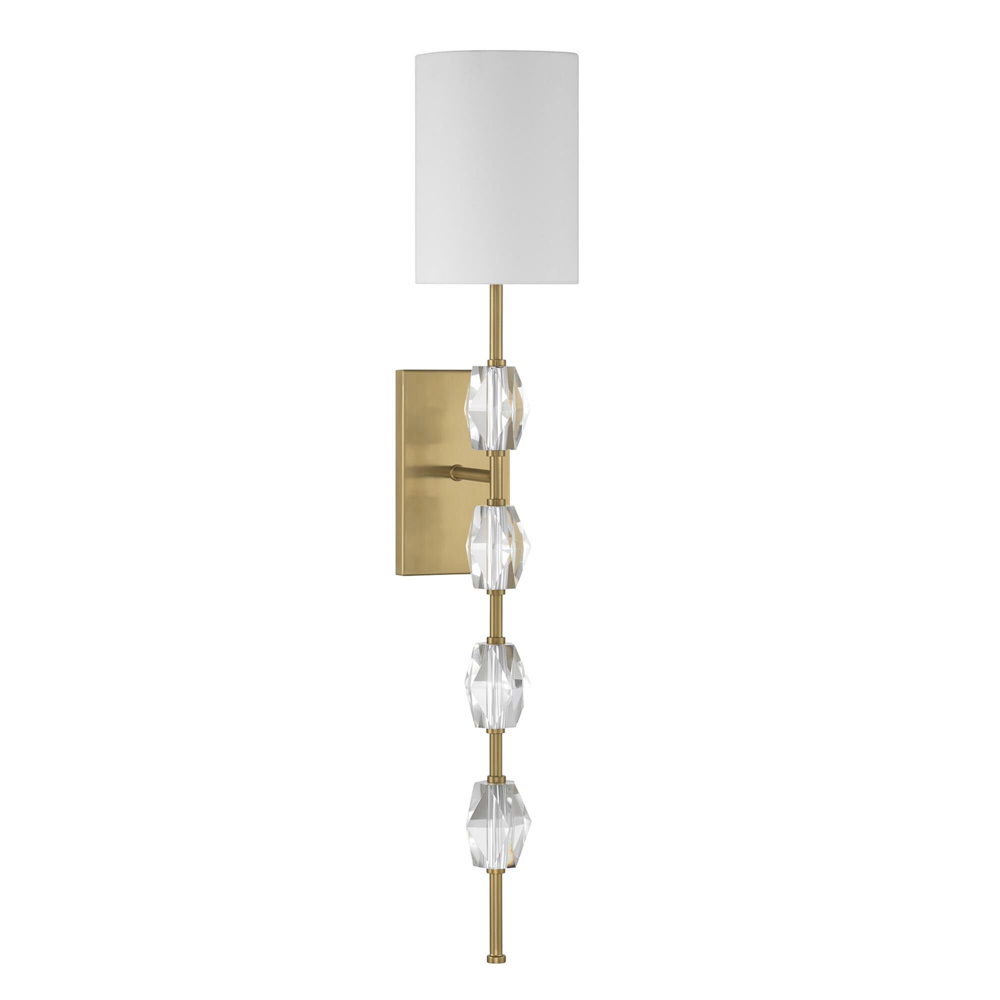 Shown in Warm Brass finish