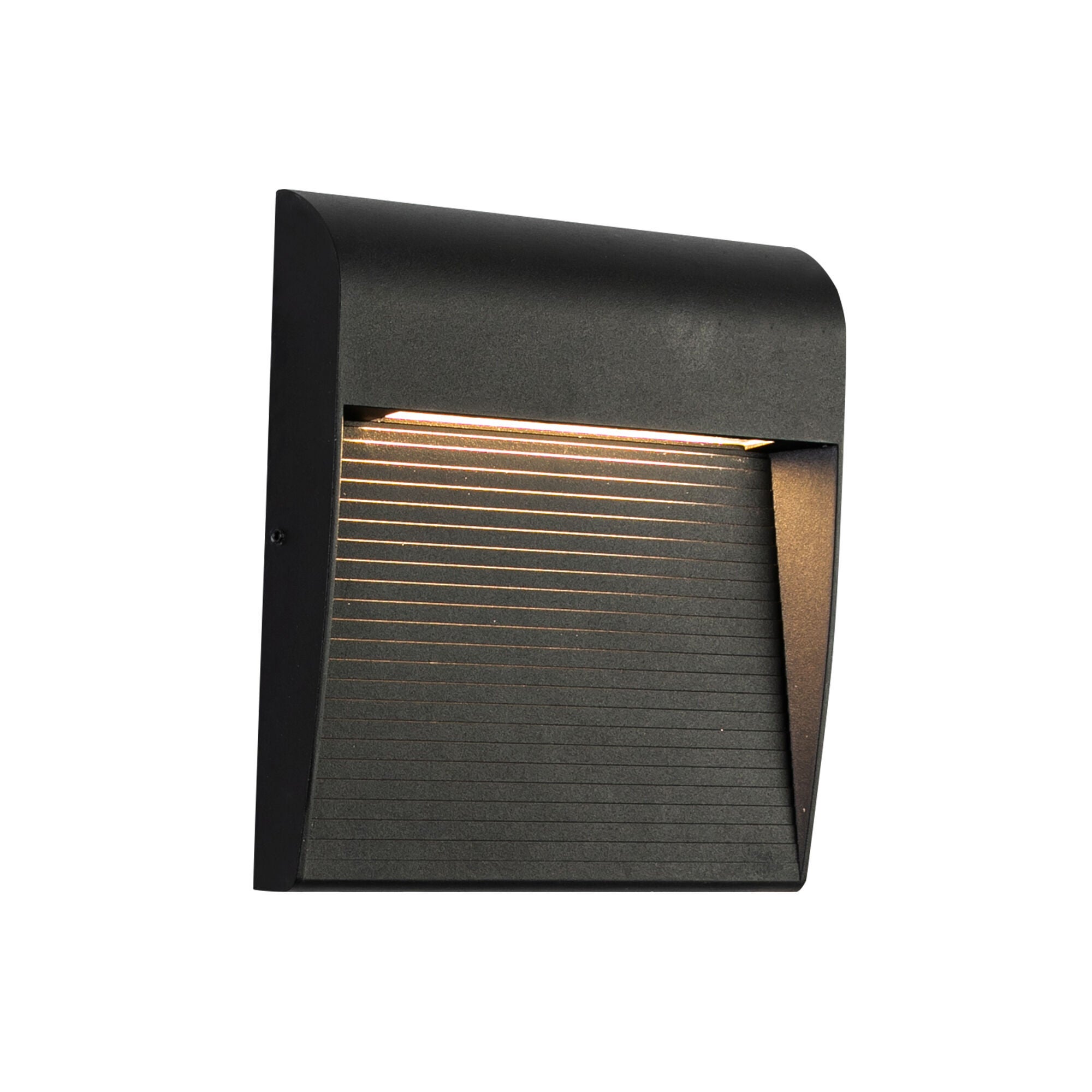 Shown in Black finish and Clear glass