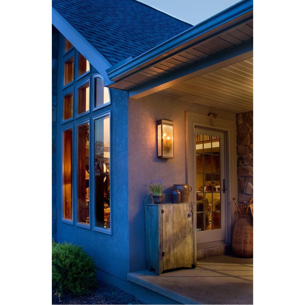 Whitaker 22 Inch Tall 3 Light Outdoor Wall Light by Generation Lighting