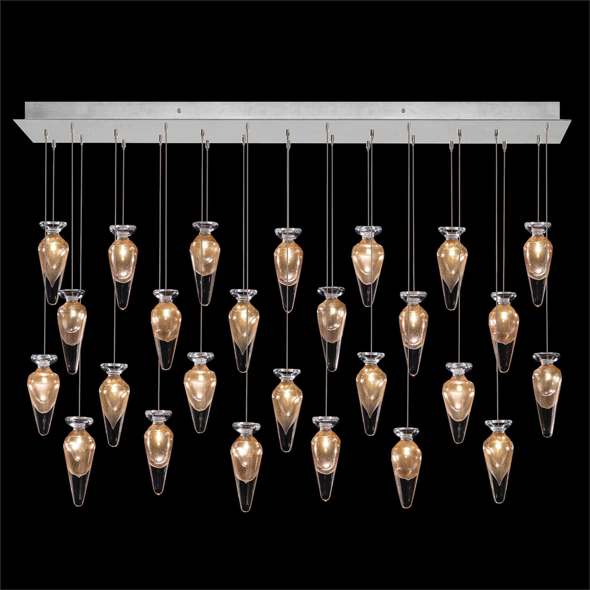 Essence 54 Inch Linear Suspension Light by Fine Art Handcrafted Lighting