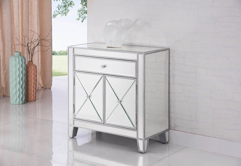 Contempo Storage Cabinet by Elegant Decor