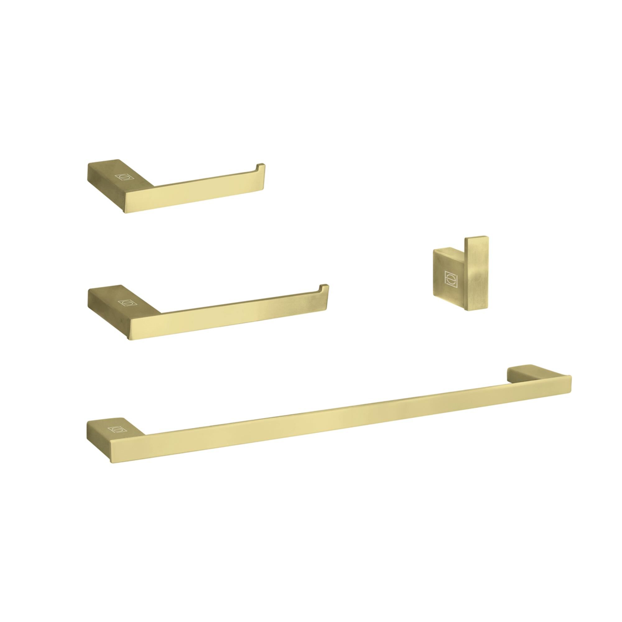 Shown in Brushed Gold finish