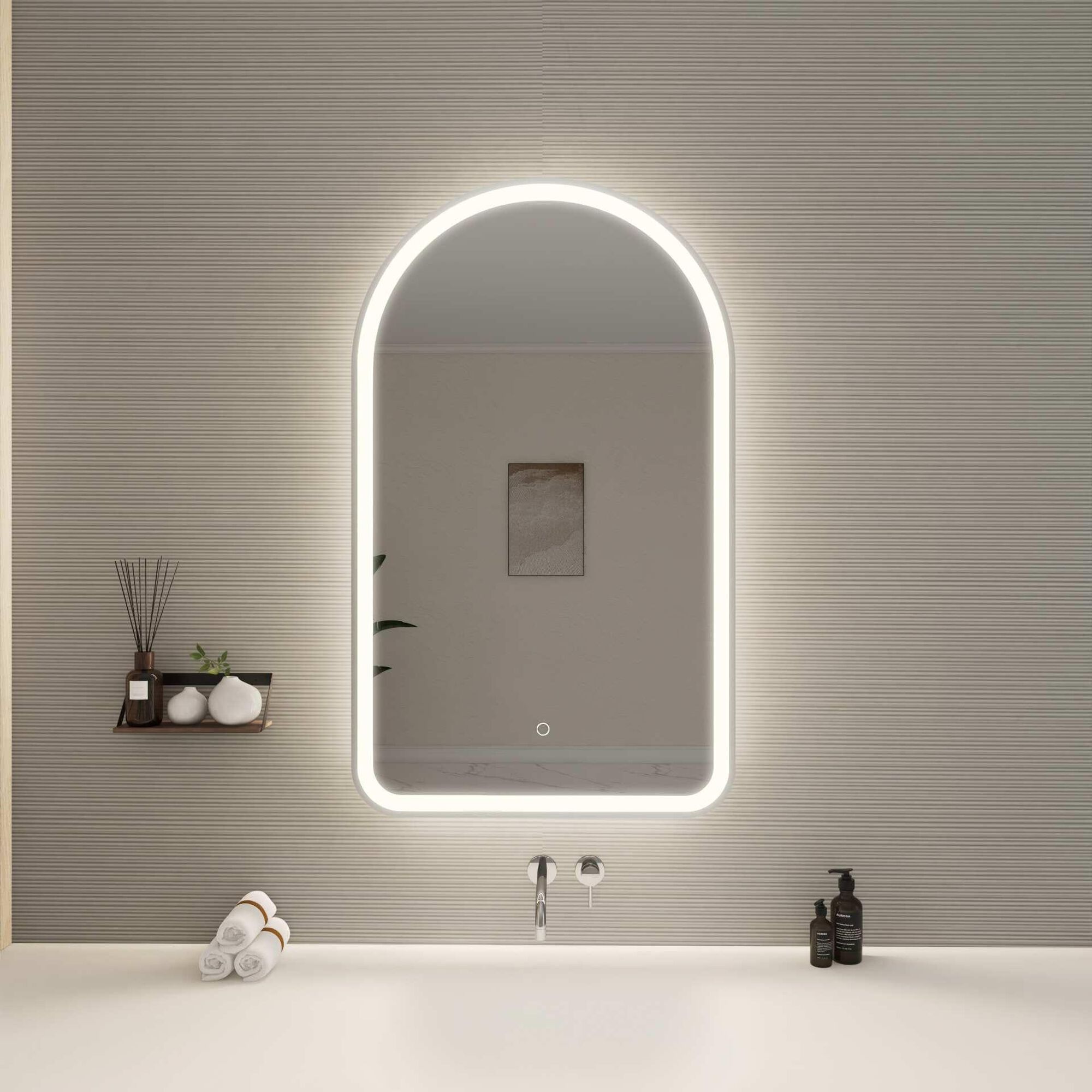 Harmoni 40 Inch LED Lighted Mirror,