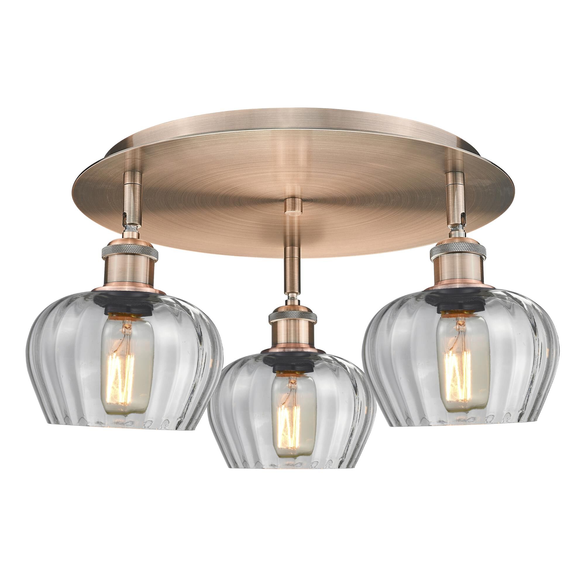Bruno Marashlian Fenton 18 Inch Flush Mount by Innovations Lighting