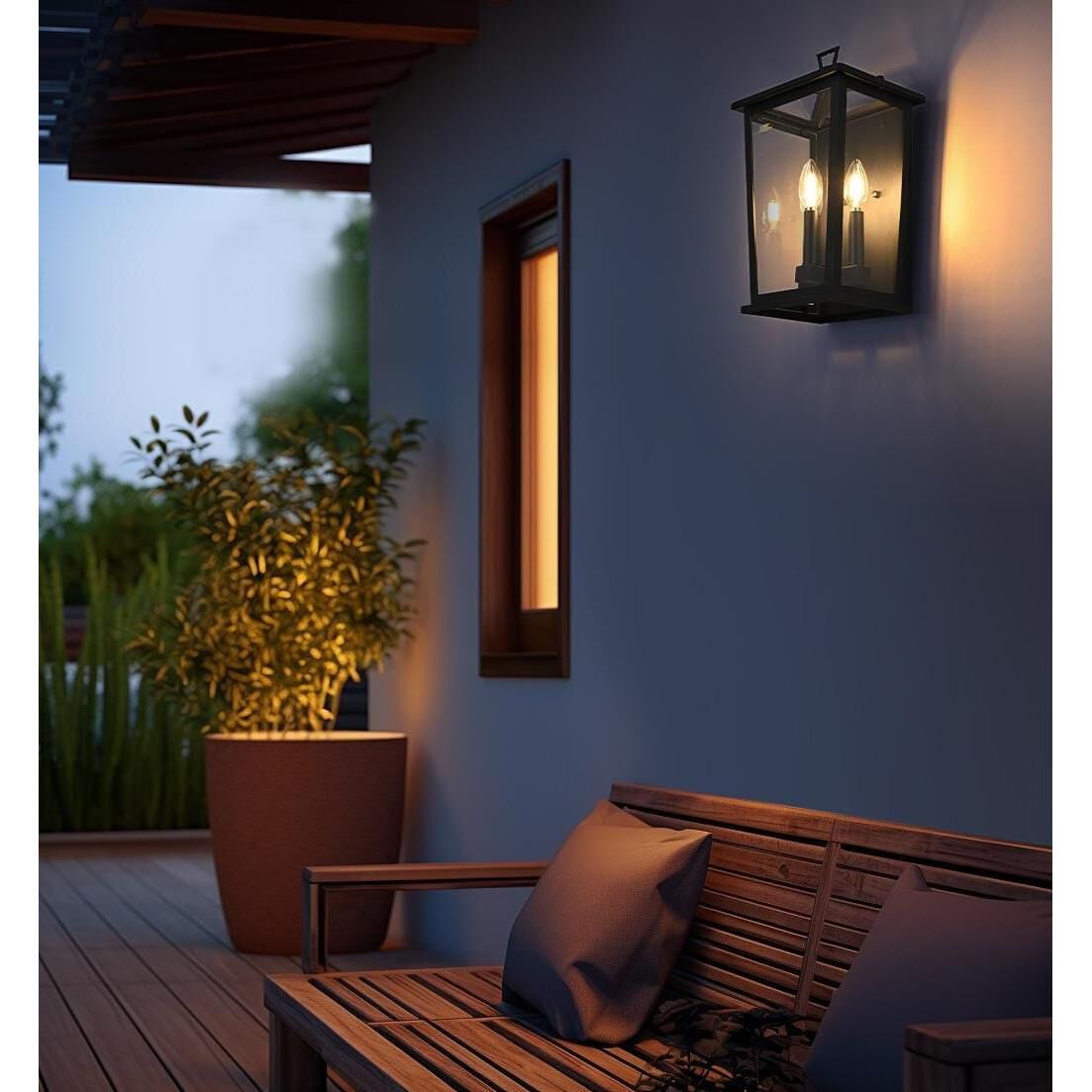 Richmond 10 Inch Outdoor Wall Light by Elegant Lighting
