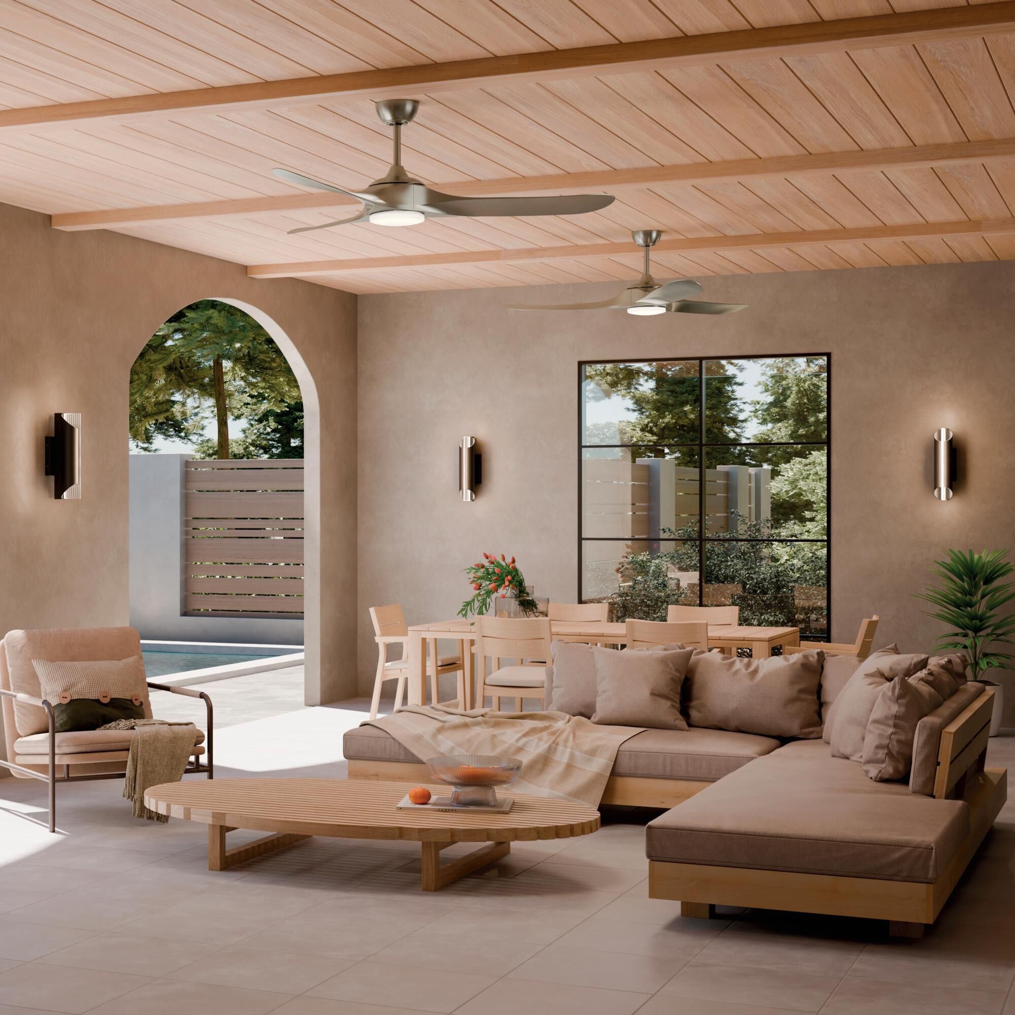 Mylo 60 Inch Outdoor Rated Ceiling Fan by Kichler Lighting - Clearance