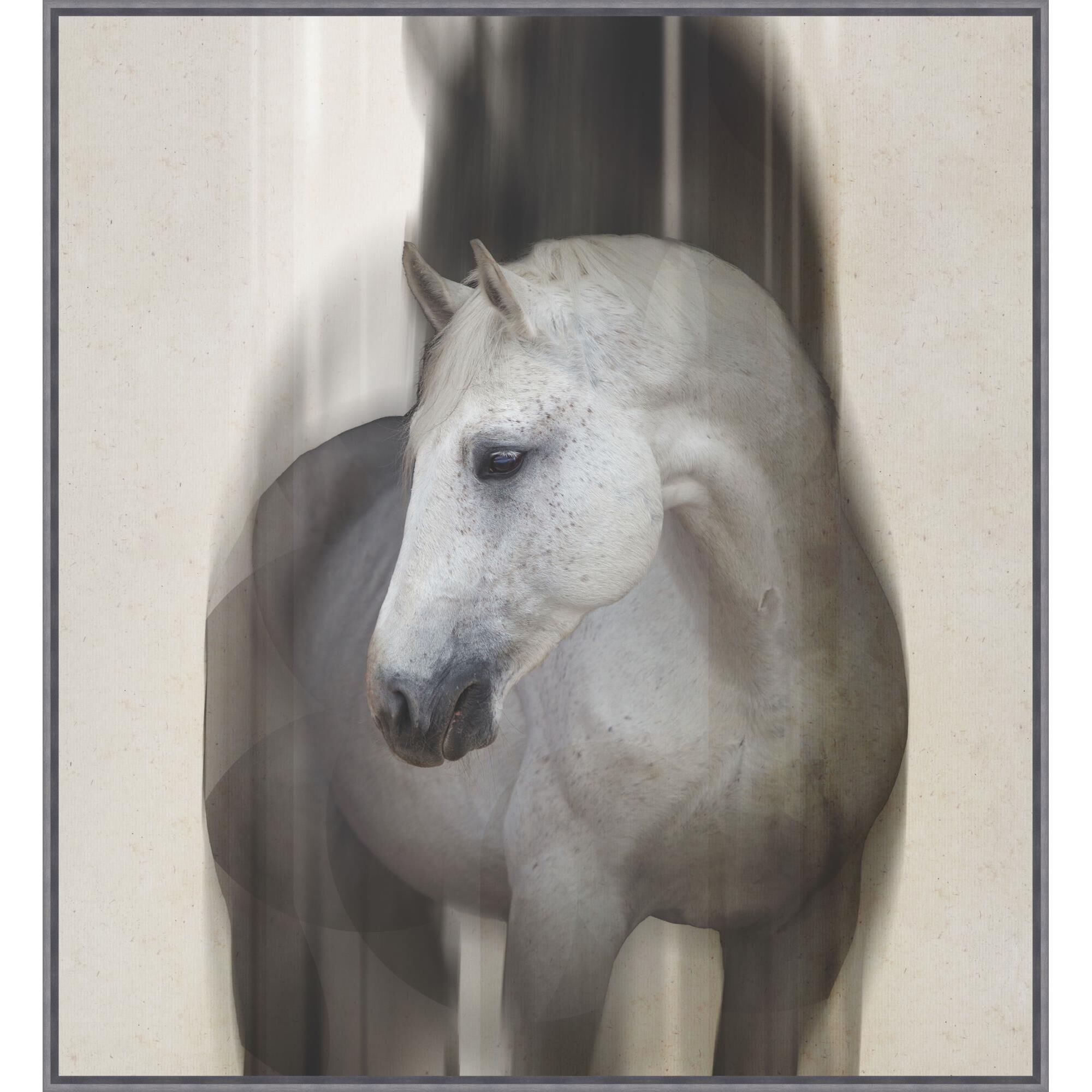 Lady Gray Print by LEVEL57