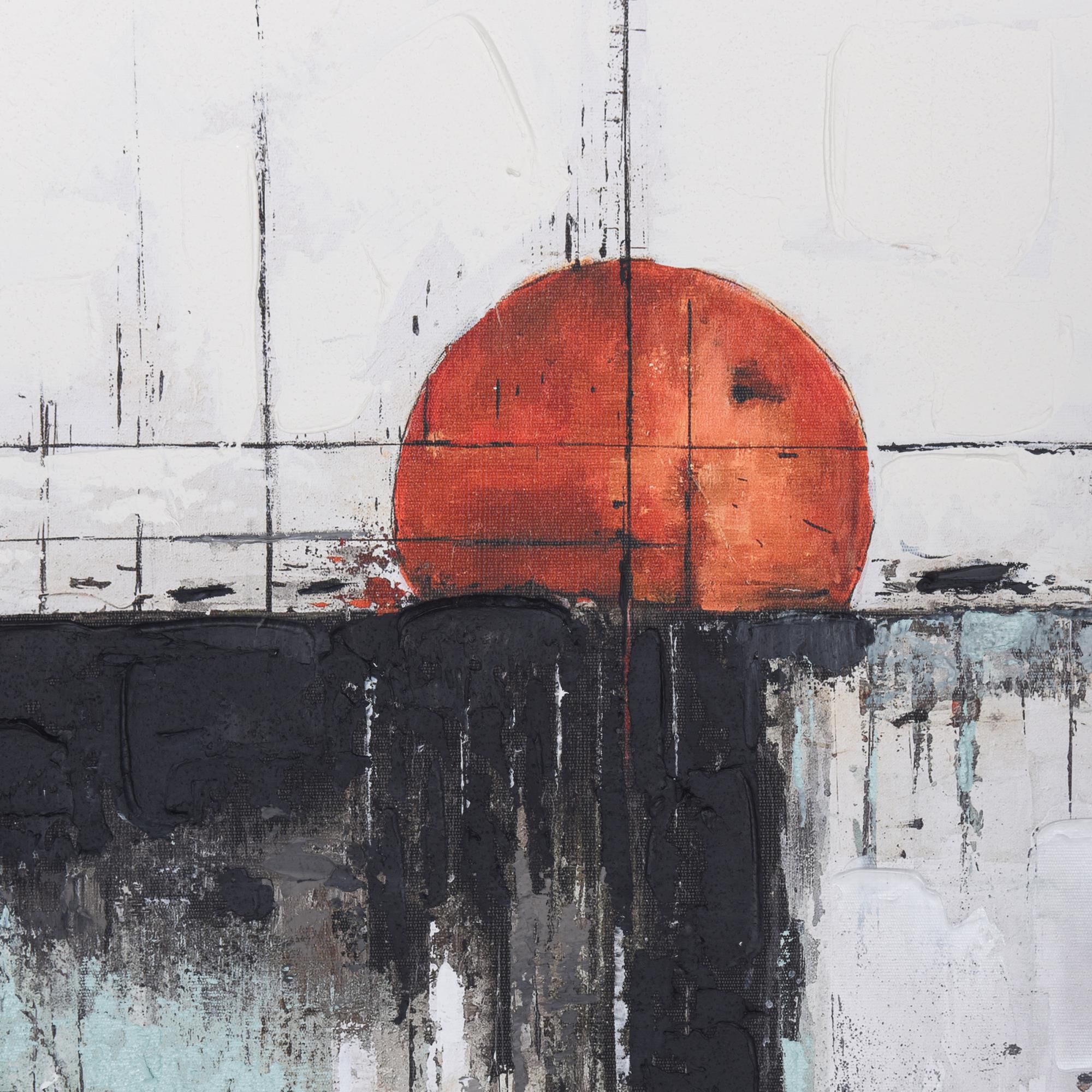 Moon Movement 30 Inch Alternative Wall Art by Stylecraft