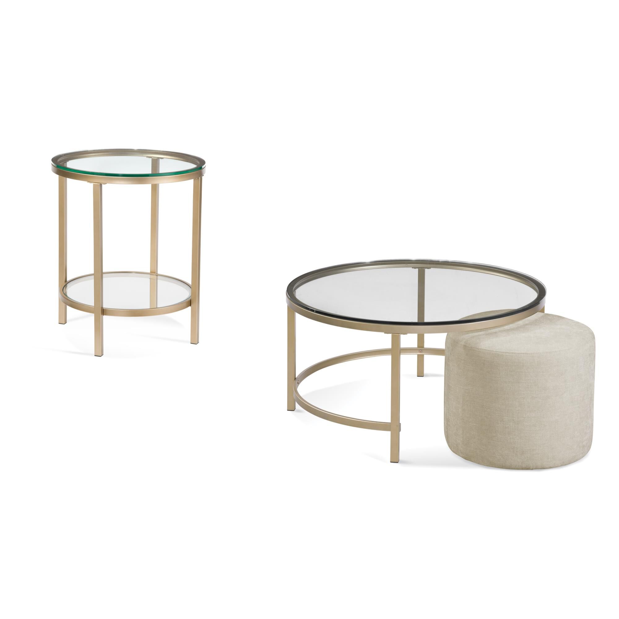 Anderson 21 Inch Ottoman by Bassett Mirror Company