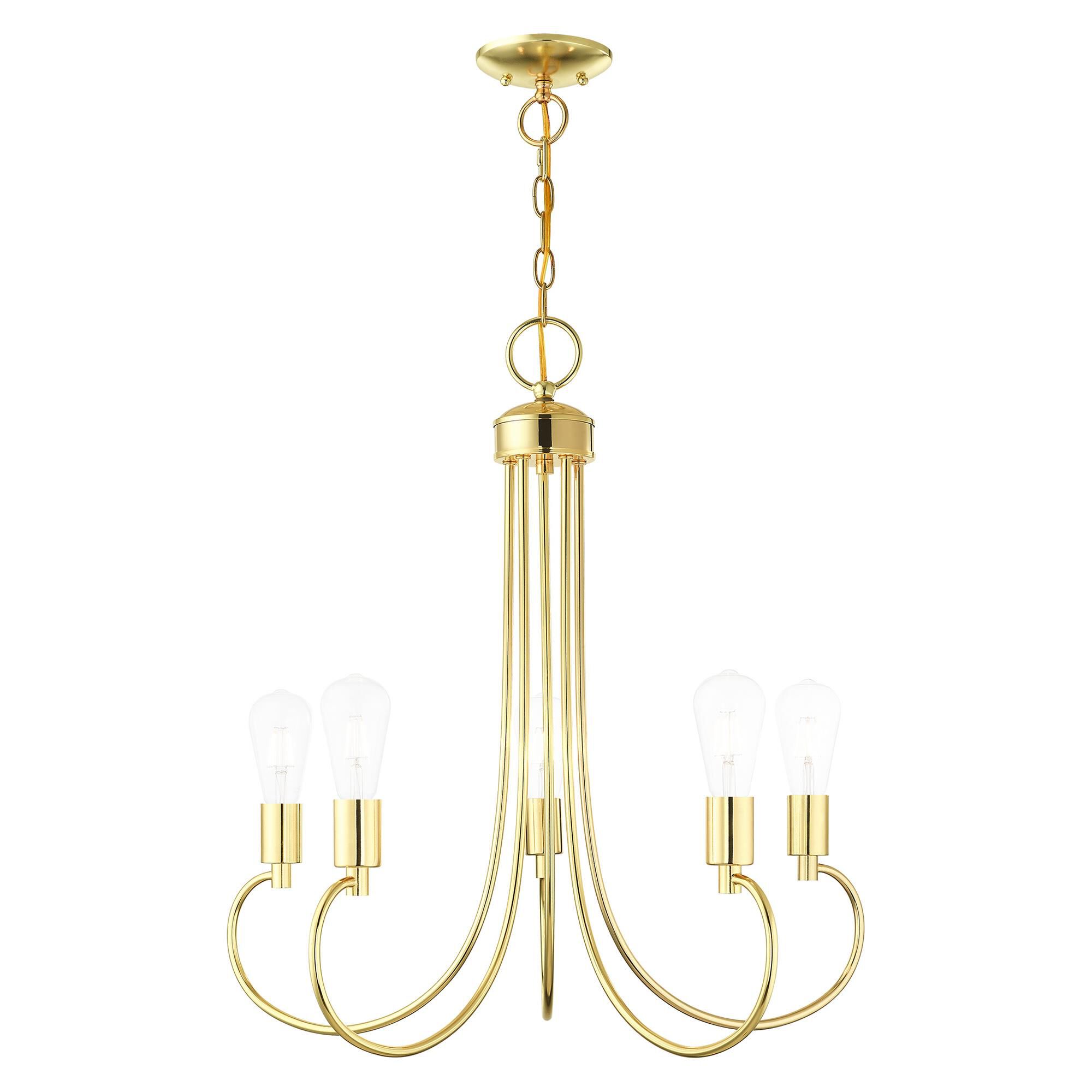 Bari 5 Light Chandelier by Livex Lighting
