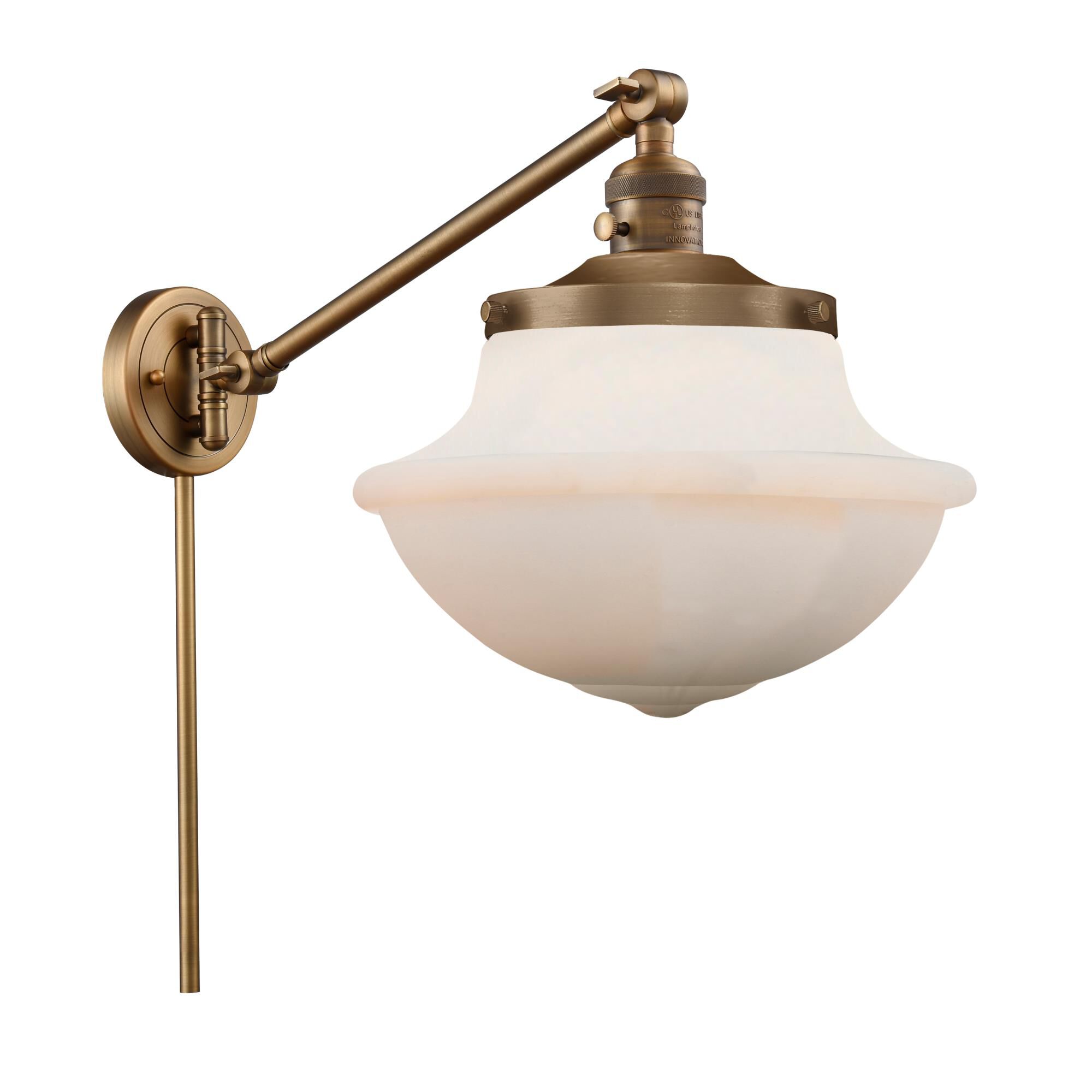 Bruno Marashlian Oxford Wall Swing Lamp by Innovations Lighting