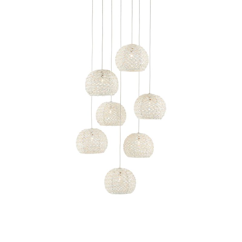 Piero 7 Light Multi Light Pendant by Currey & Company
