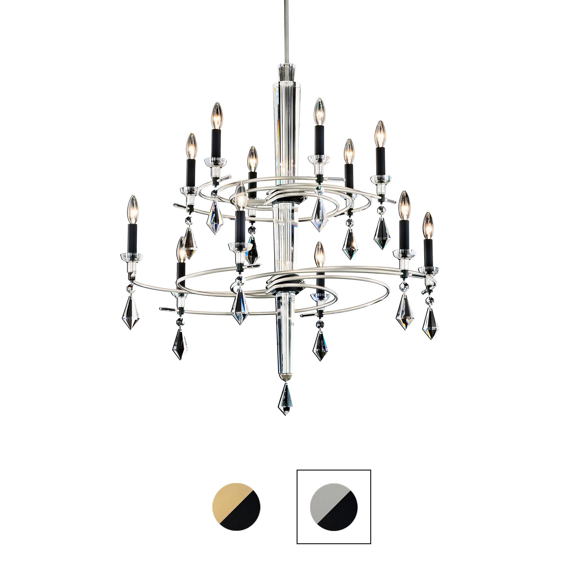 Tempest 36 Inch Chandelier by Schonbek