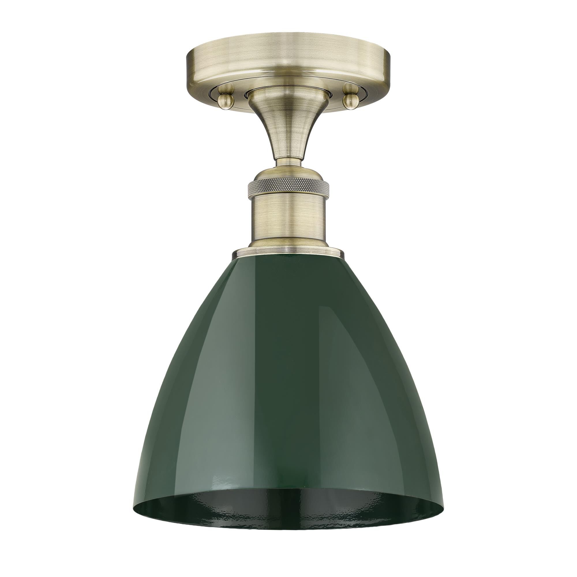 Bruno Marashlian Plymouth Dome 7 Inch 1 Light Semi Flush Mount by Innovations Lighting