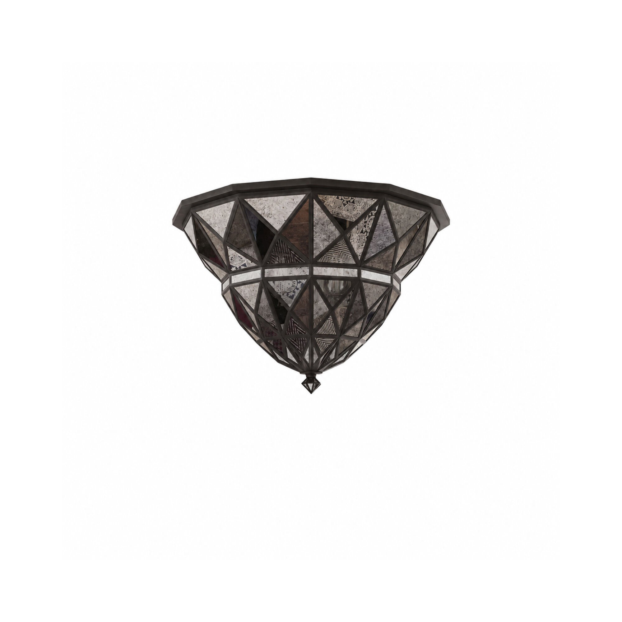 Martyn Lawrence Bullard Positano 20 Inch Flush Mount,