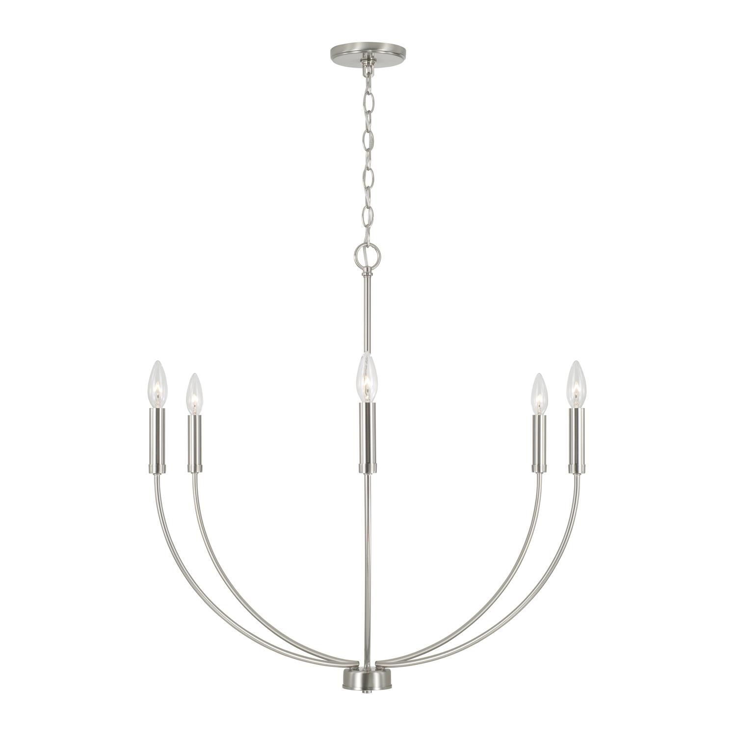 Shown in Brushed Nickel finish