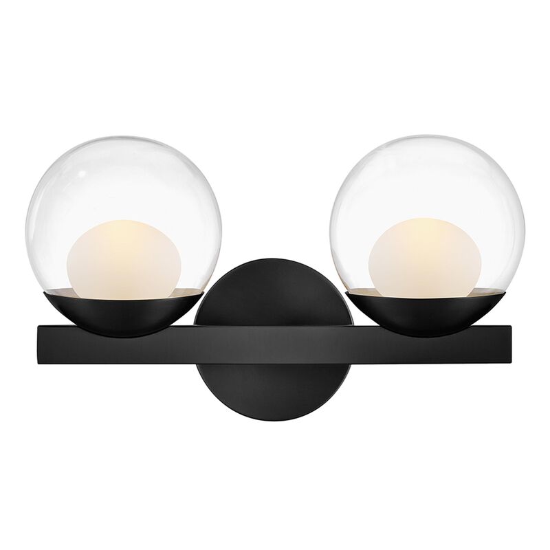 Sunni 15 Inch 2 Light Bath Vanity Light by Hinkley
