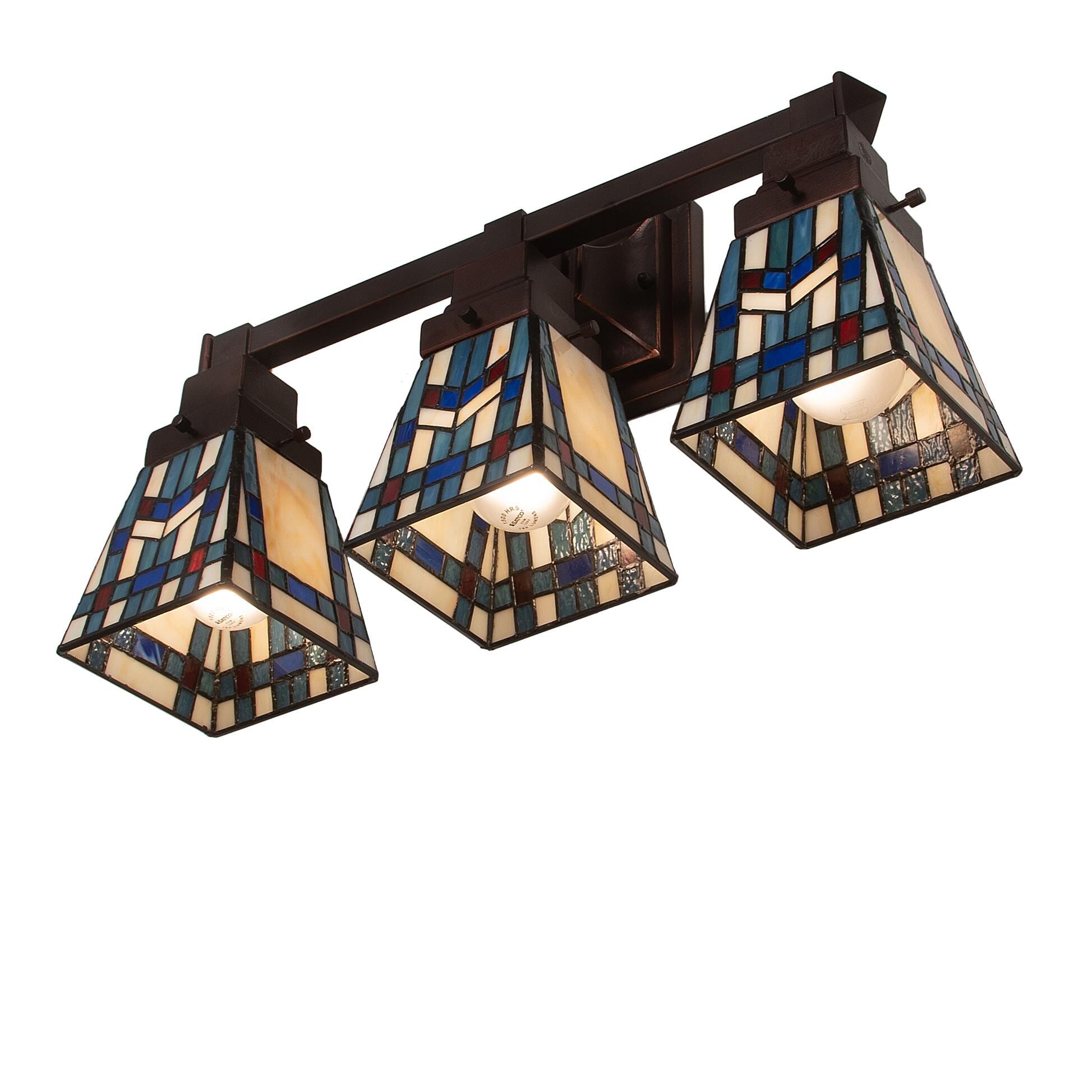 Prairie Wheat 20 Inch 3 Light Bath Vanity Light by Meyda Lighting