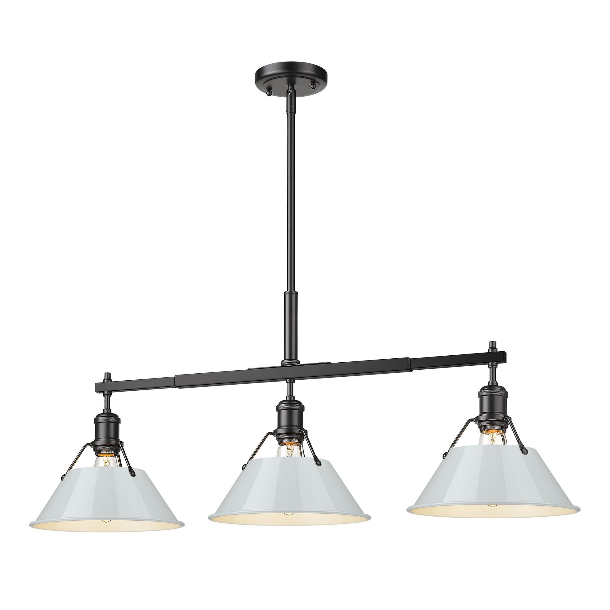Orwell 36 Inch Linear Suspension Light by Golden Lighting