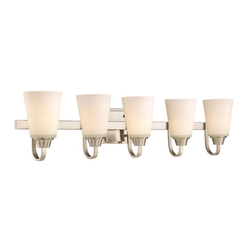 Grace 37 Inch 5 Light Bath Vanity Light by Craftmade