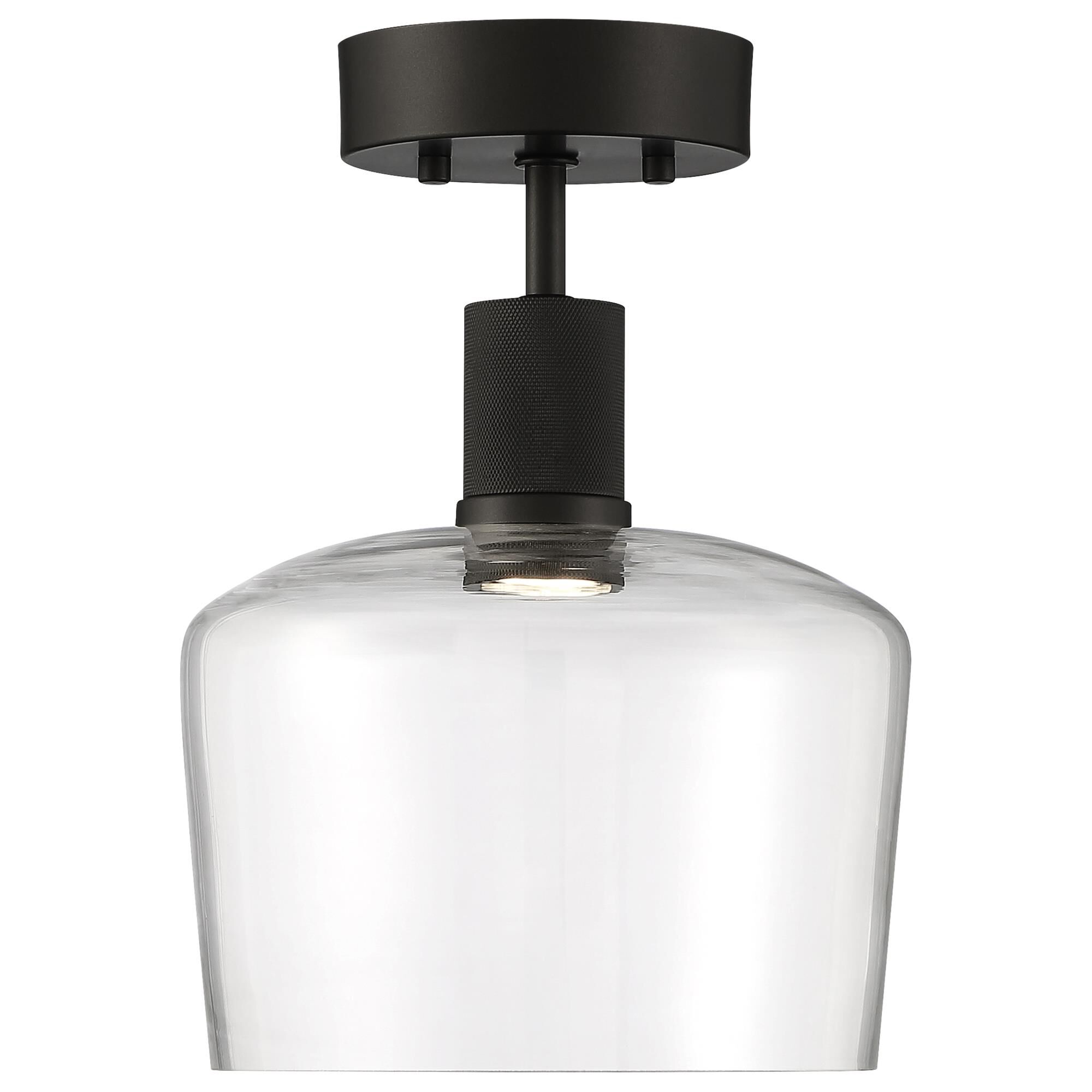 Port Nine 9 Inch 1 Light LED Semi Flush Mount by Access Lighting