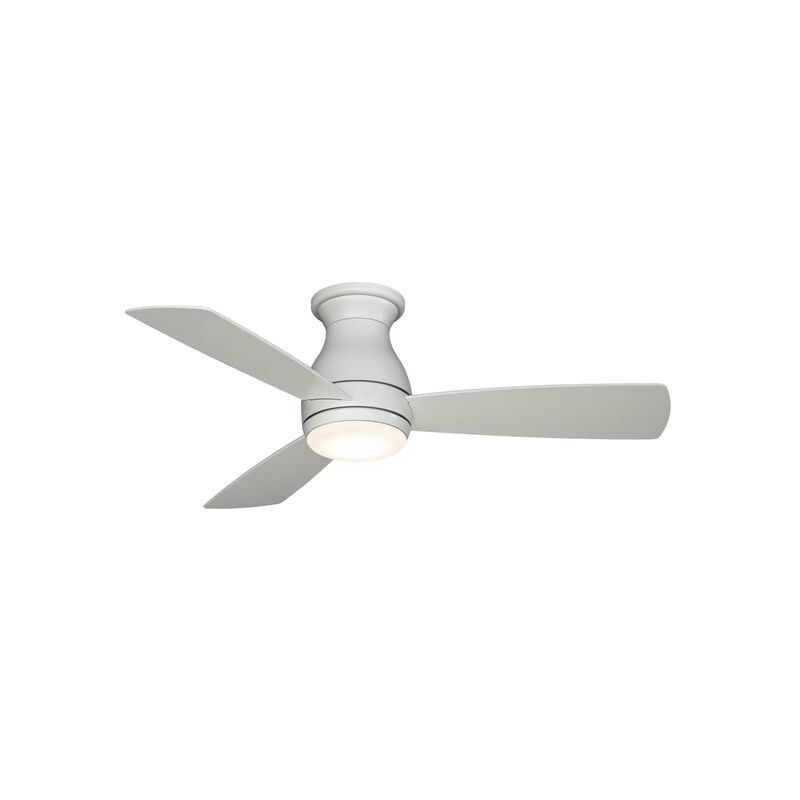 Hugh 44 Inch Flush Mount Fan with Light Kit by Fanimation