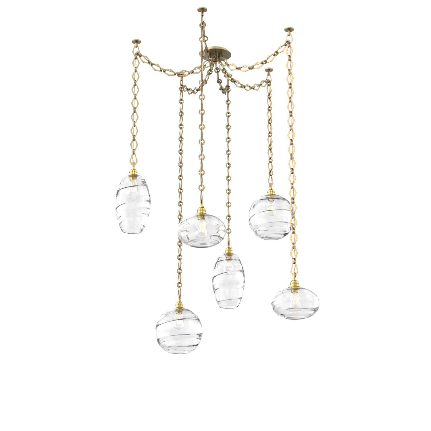 Levi Wilson Misto 16 Inch Multi Pendant Light by Hammerton Studio