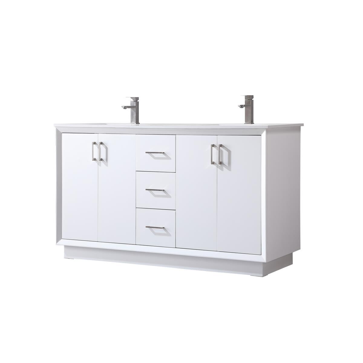 Shown in White finish