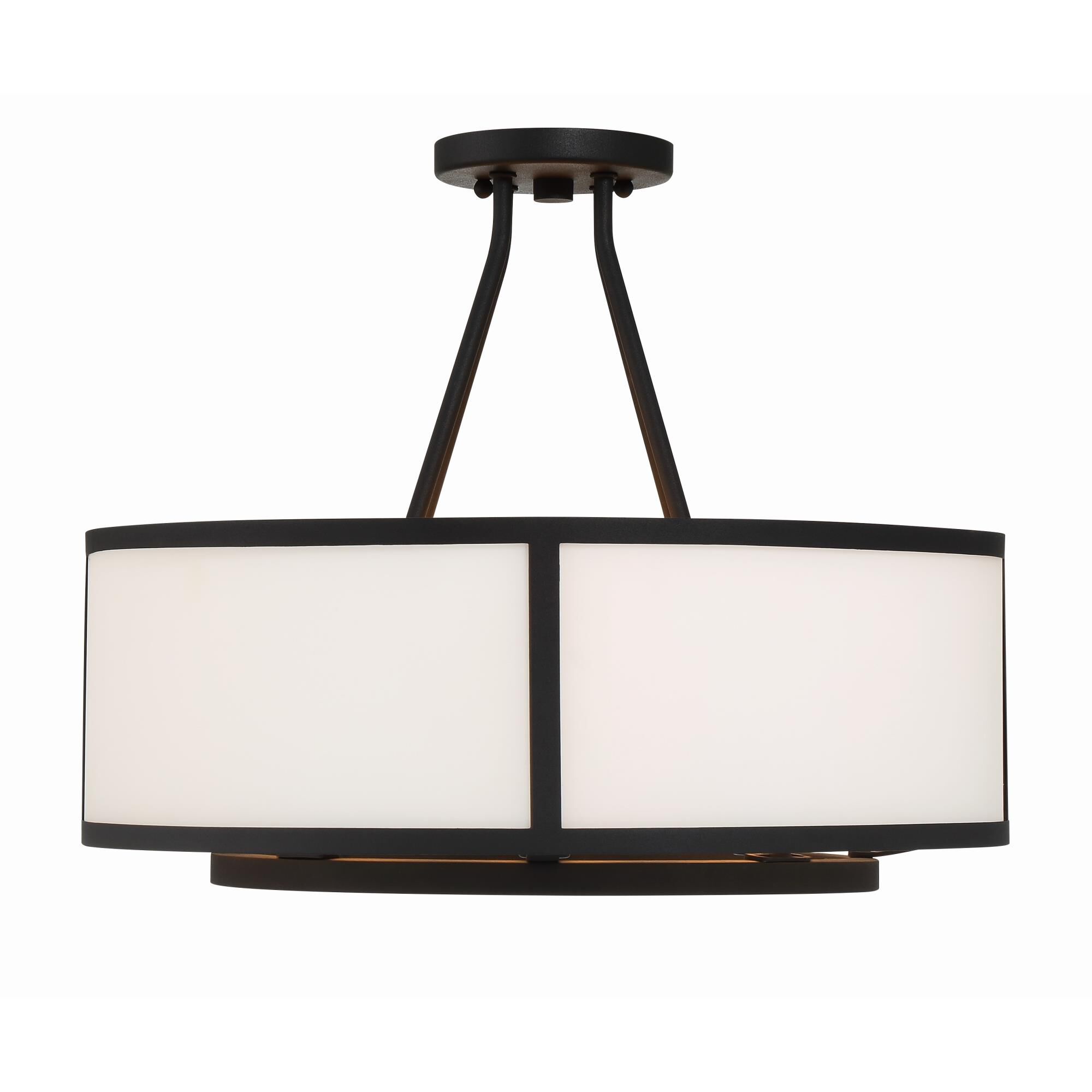 Bryant 18 Inch 4 Light Mini Chandelier by Crystorama
