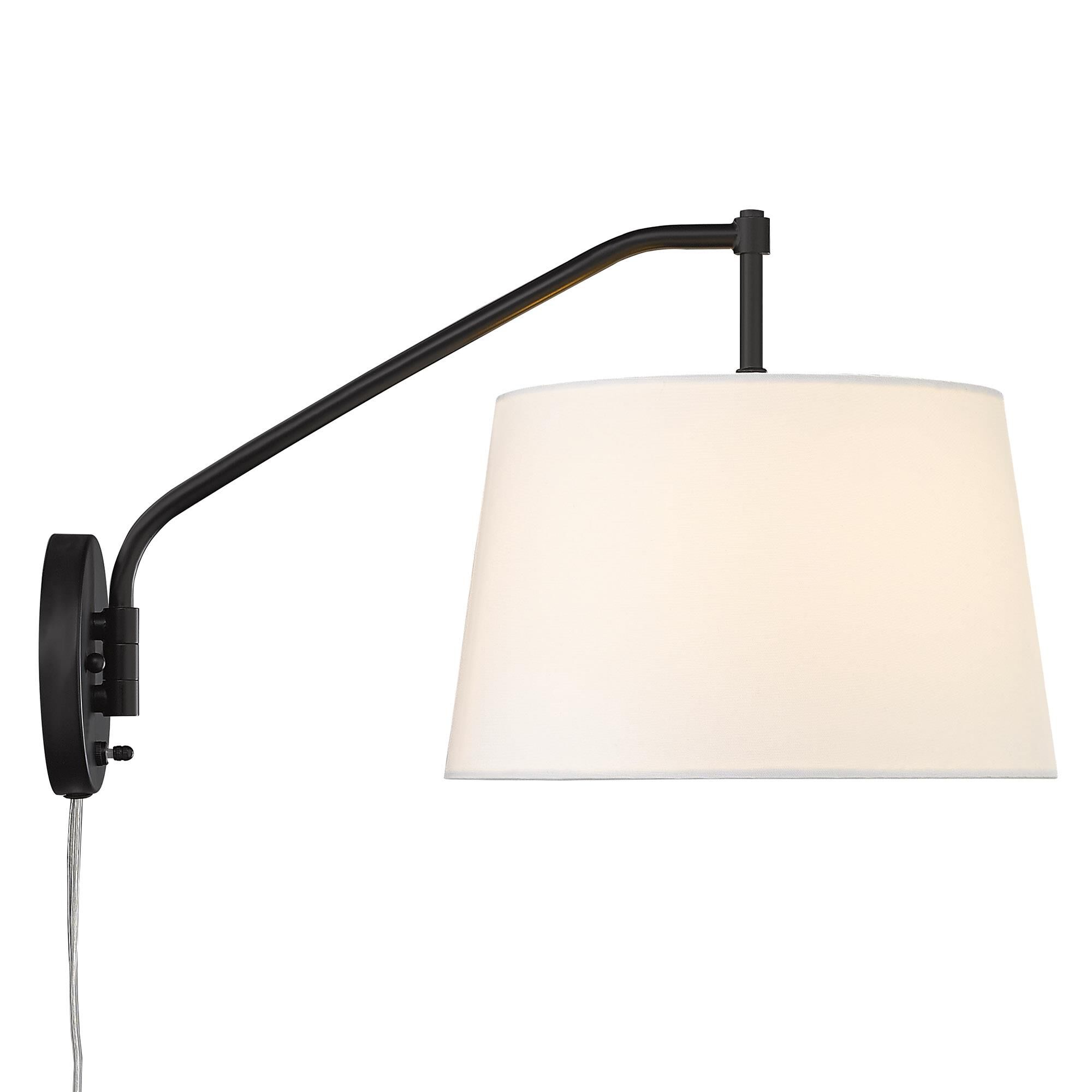 Ryleigh 19 Inch Wall Swing Lamp by Golden Lighting
