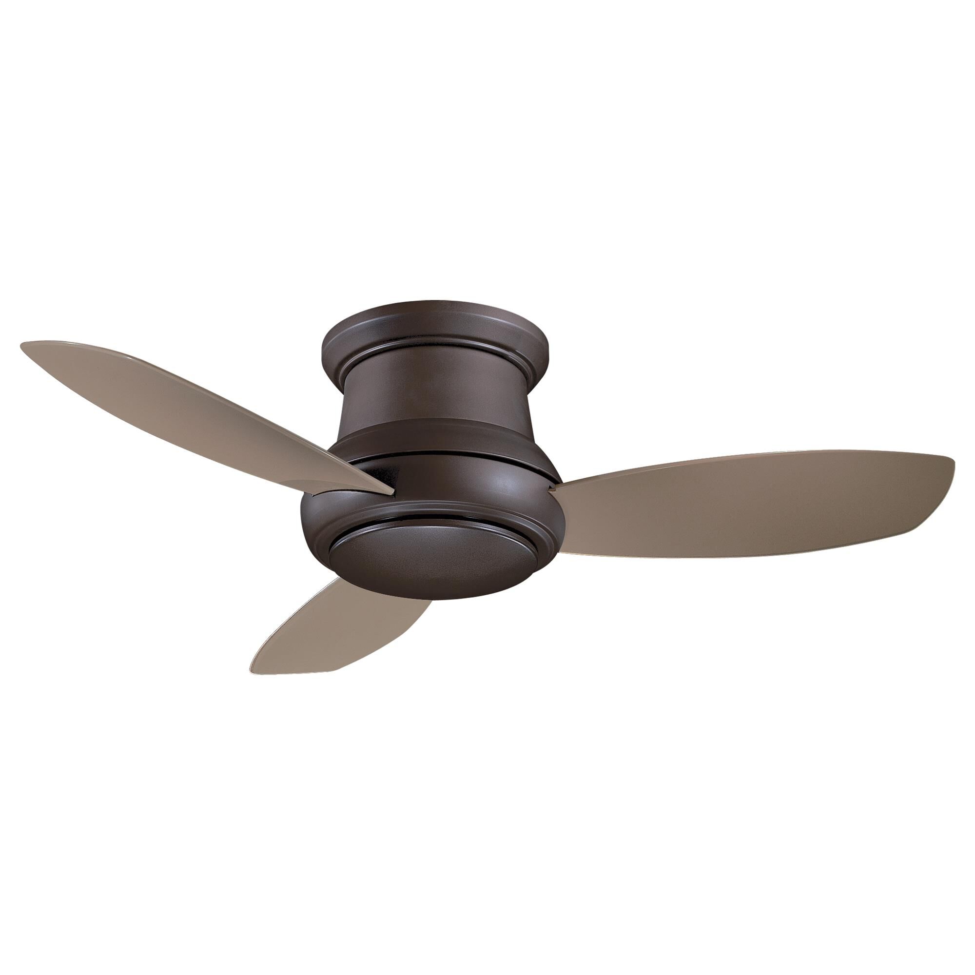 Concept 44 Inch Flush Mount Fan with Light Kit,