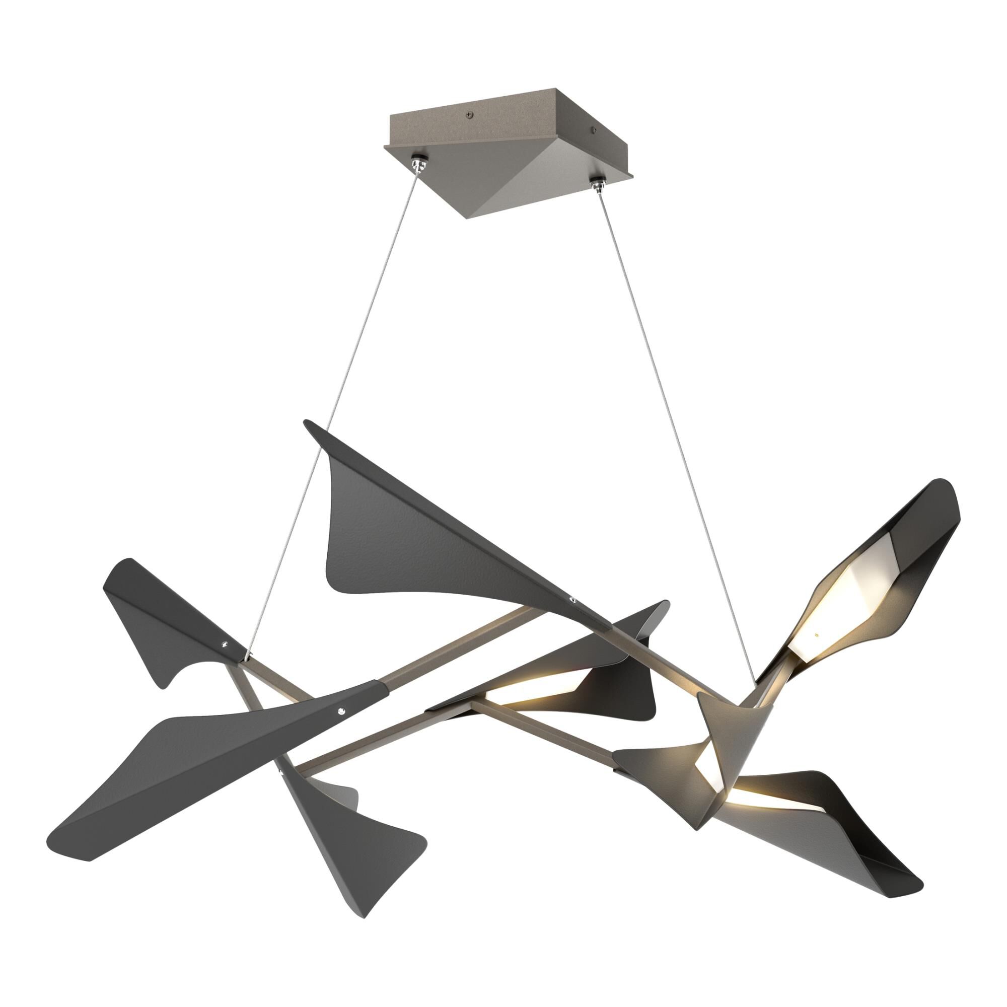 Plume Multi Light Pendant by Hubbardton Forge
