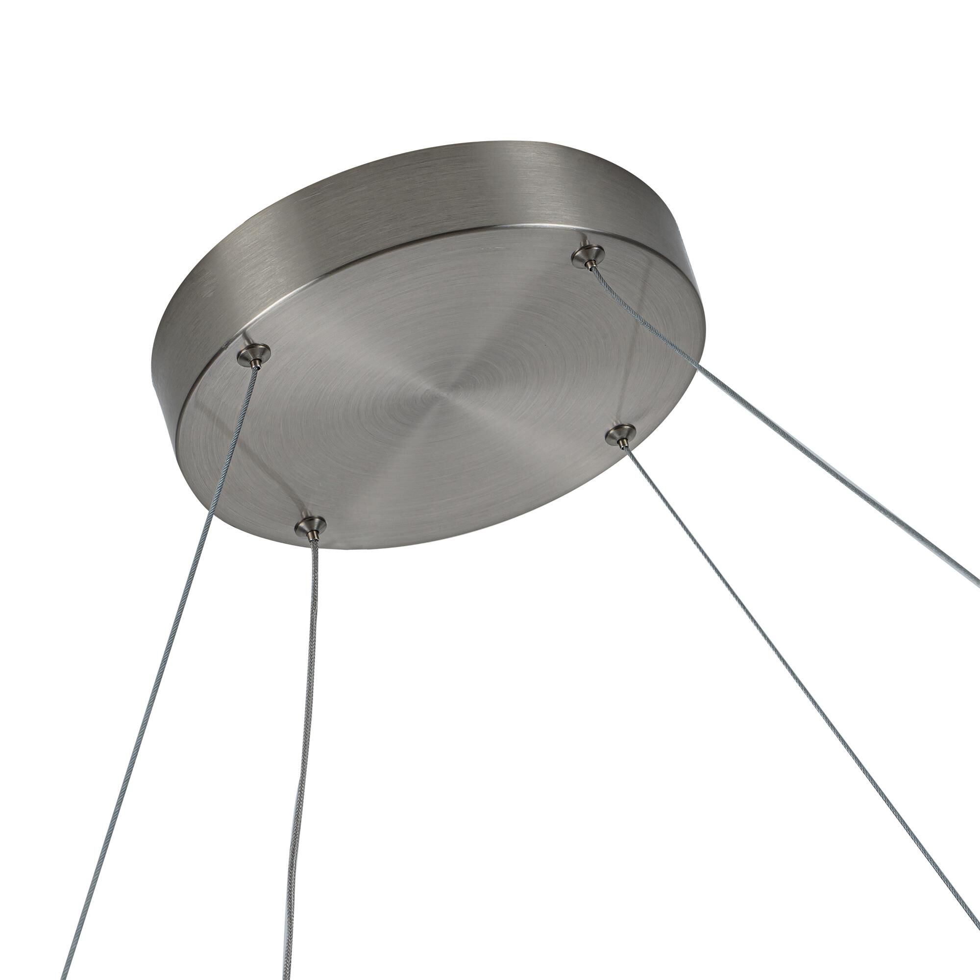 Shown in Brushed Nickel finish
