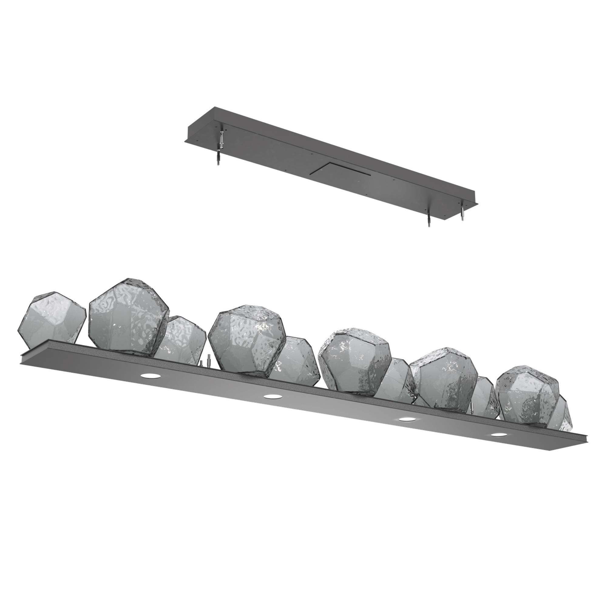 Shown in Graphite finish and Smoke glass