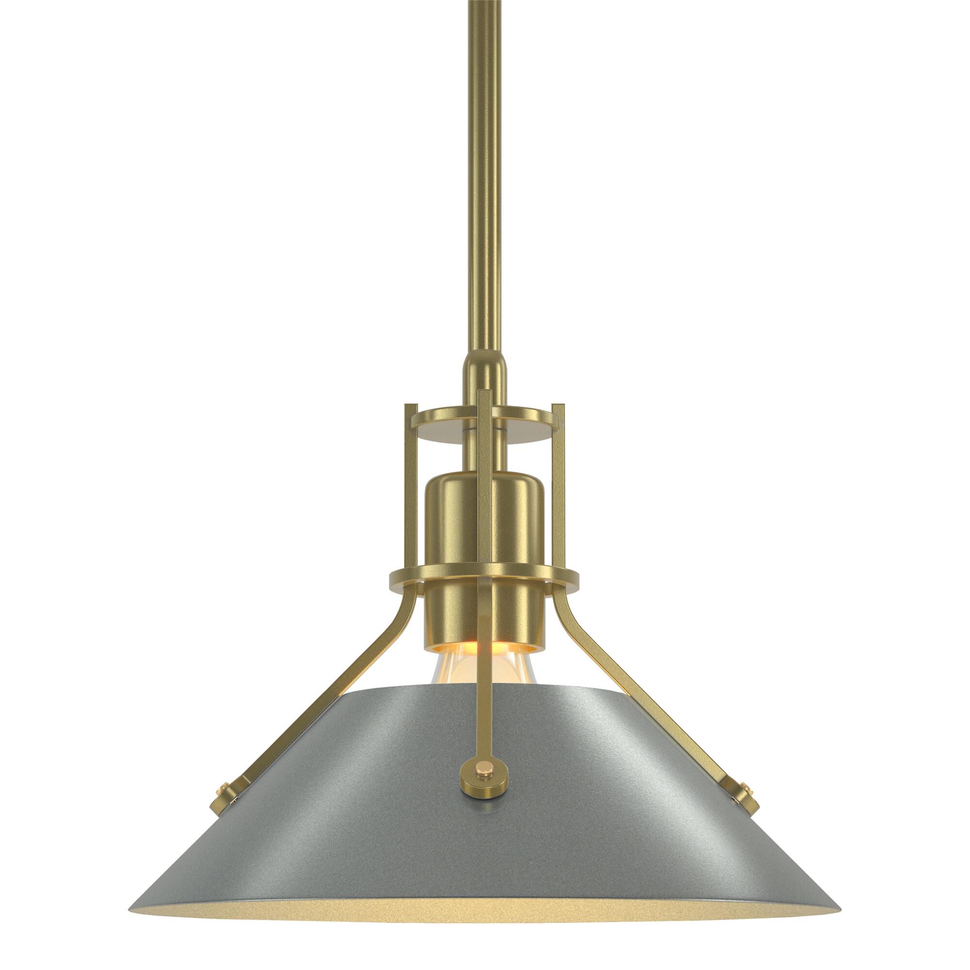 Shown in Modern Brass finish and Vintage Platinum (82) accent