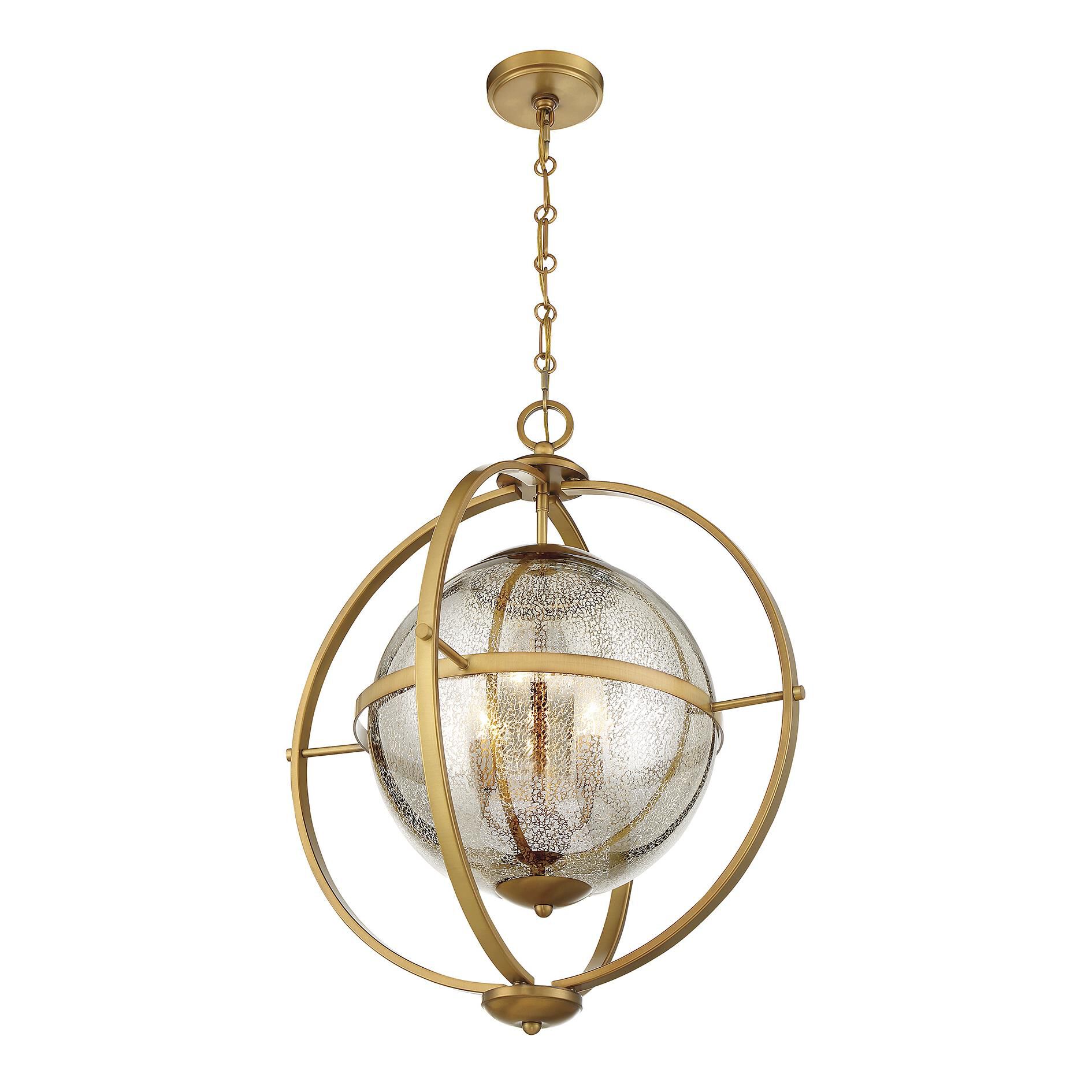 Pearl 21 Inch Large Pendant by Savoy House