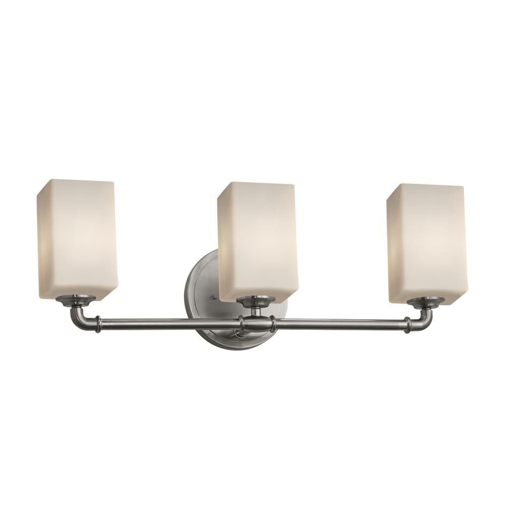 Fusion 23 Inch 3 Light Bath Vanity Light by Justice Design Group