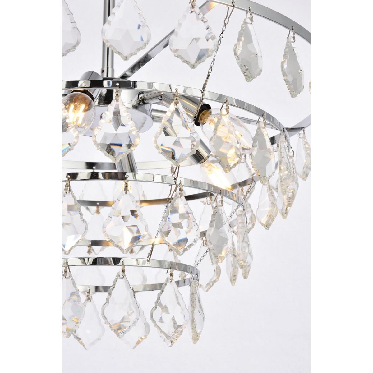 Ella 20 Inch Large Pendant by Elegant Lighting