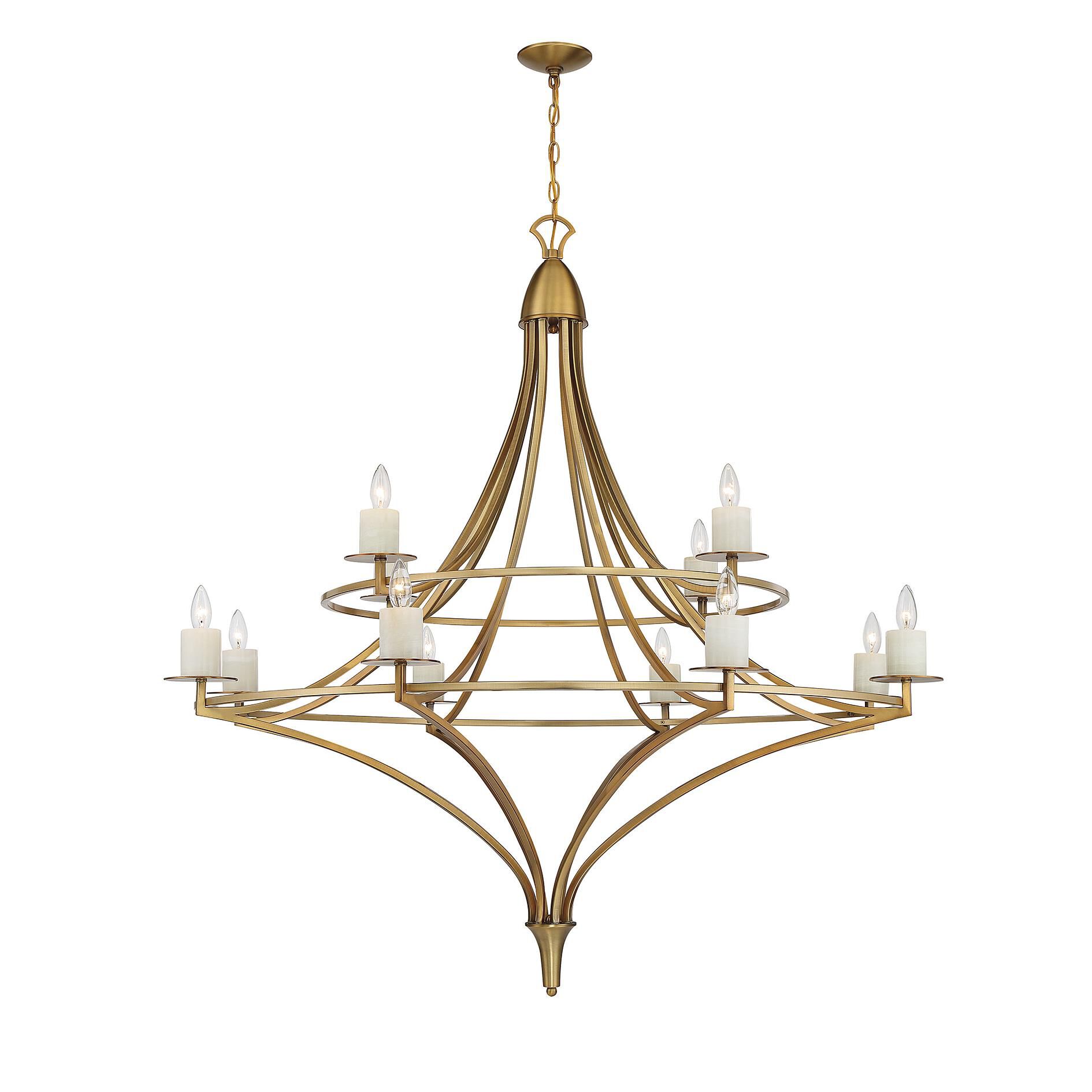 Director 50 Inch 12 Light Chandelier by Savoy House